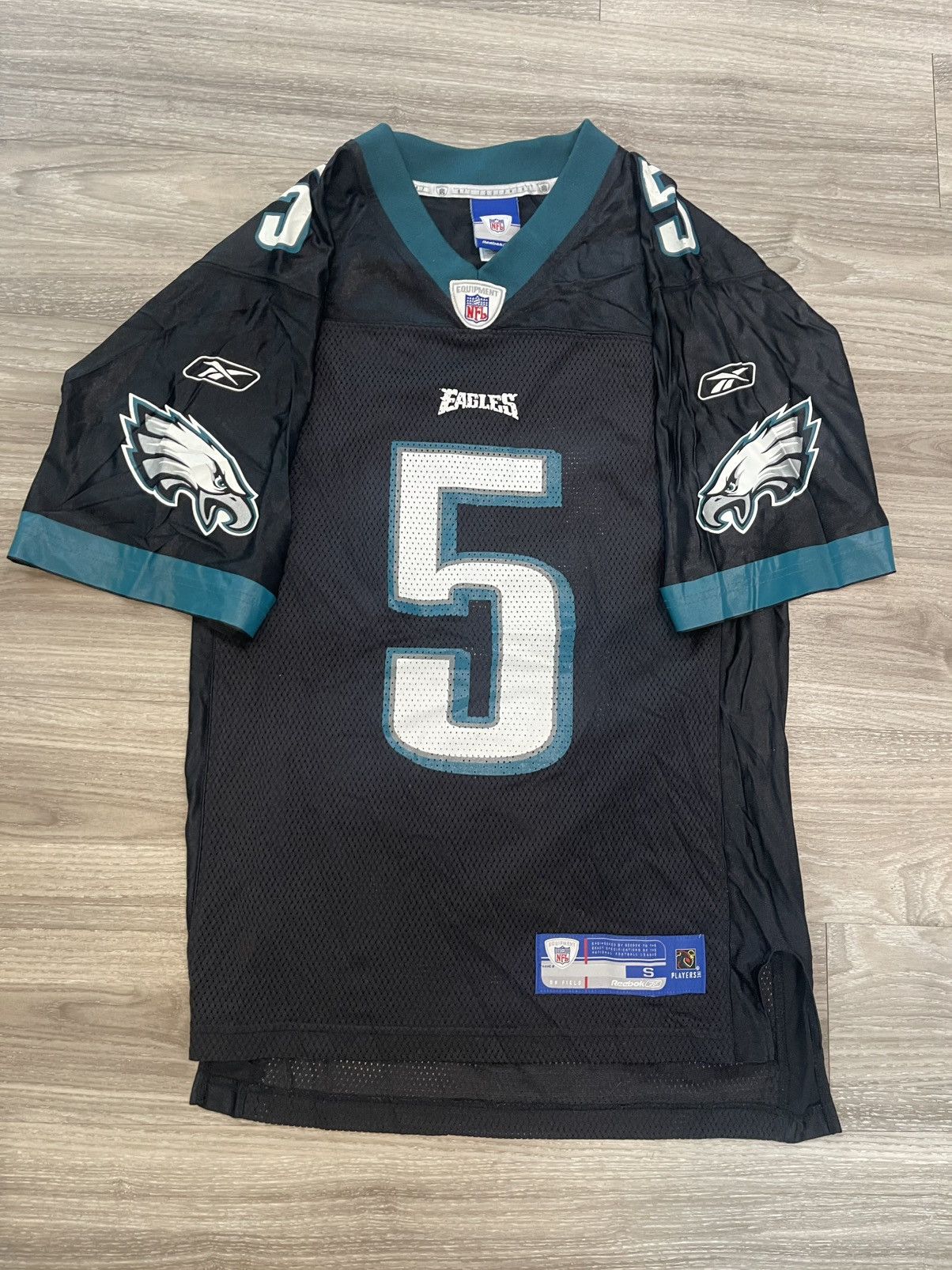 Reebok Donovan McNabb 2004 Philadelphia Eagles Jersey - Black Size US S / EU 44-46 / 1 - 1 Thumbnail