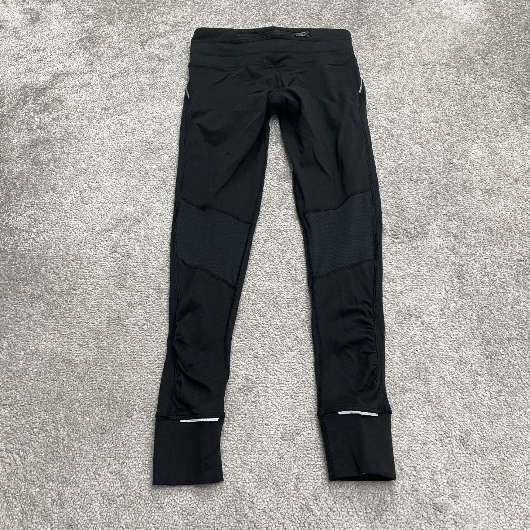 Athleta Athleta Relay Tight Compression Leggings Women XXS Black Active Zip Pocket 24x26 Regular Stretch Lightweight Athletic Size 24" / US 00 / IT 34 - 2 Thumbnail