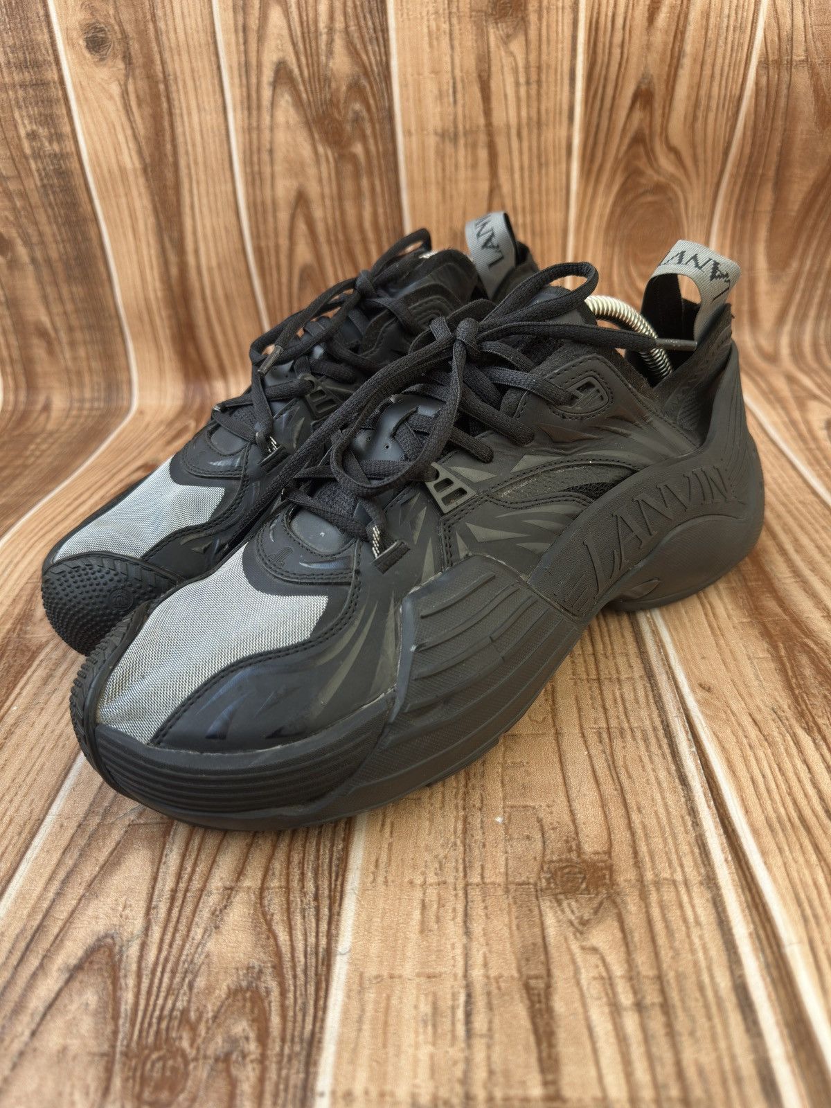Lanvin Lanvin Flash X Sneakers Black | Grailed