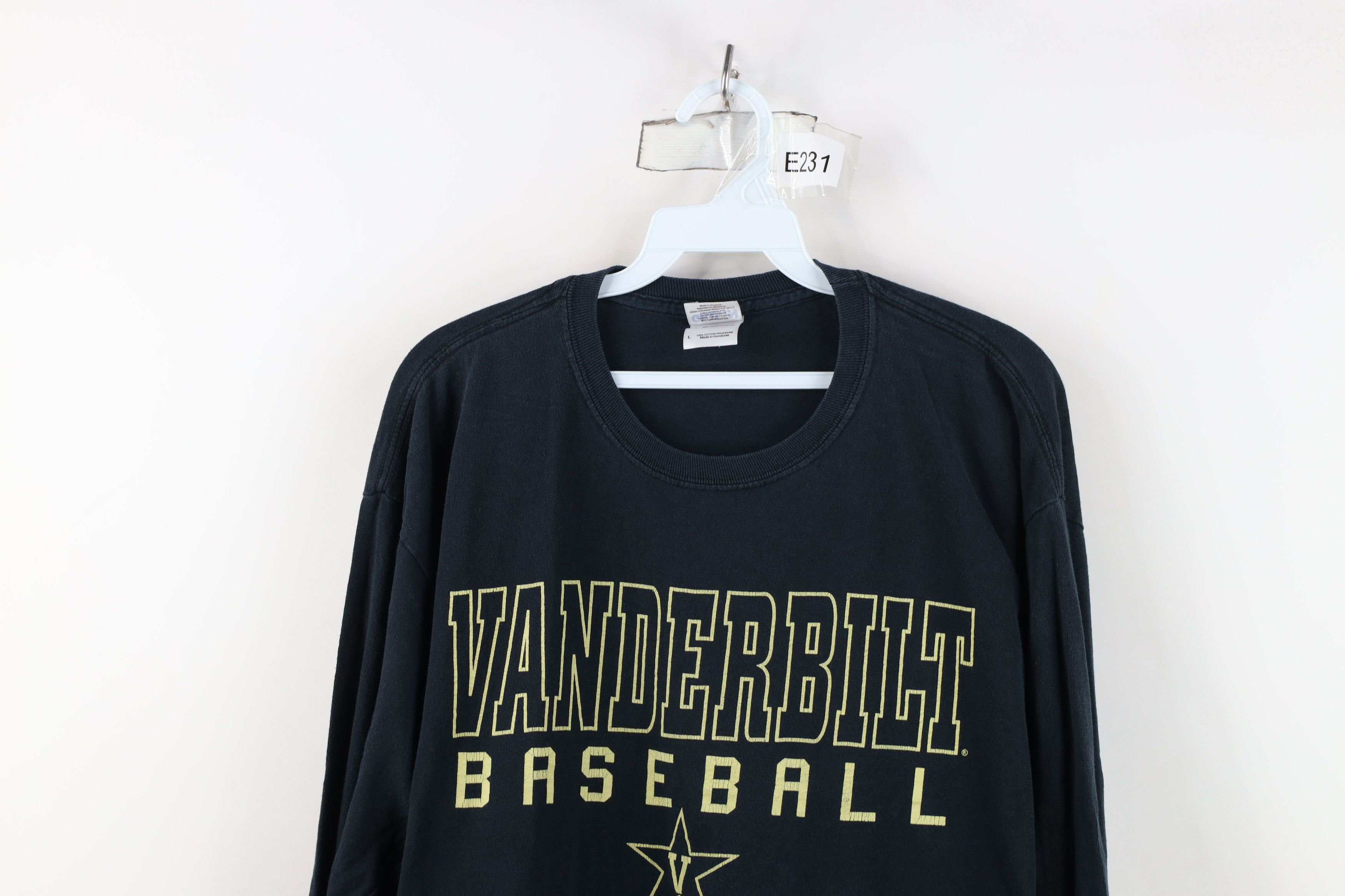 Vintage Vintage Vanderbilt University Baseball Long Sleeve T-Shirt Size US L / EU 52-54 / 3 - 2 Thumbnail