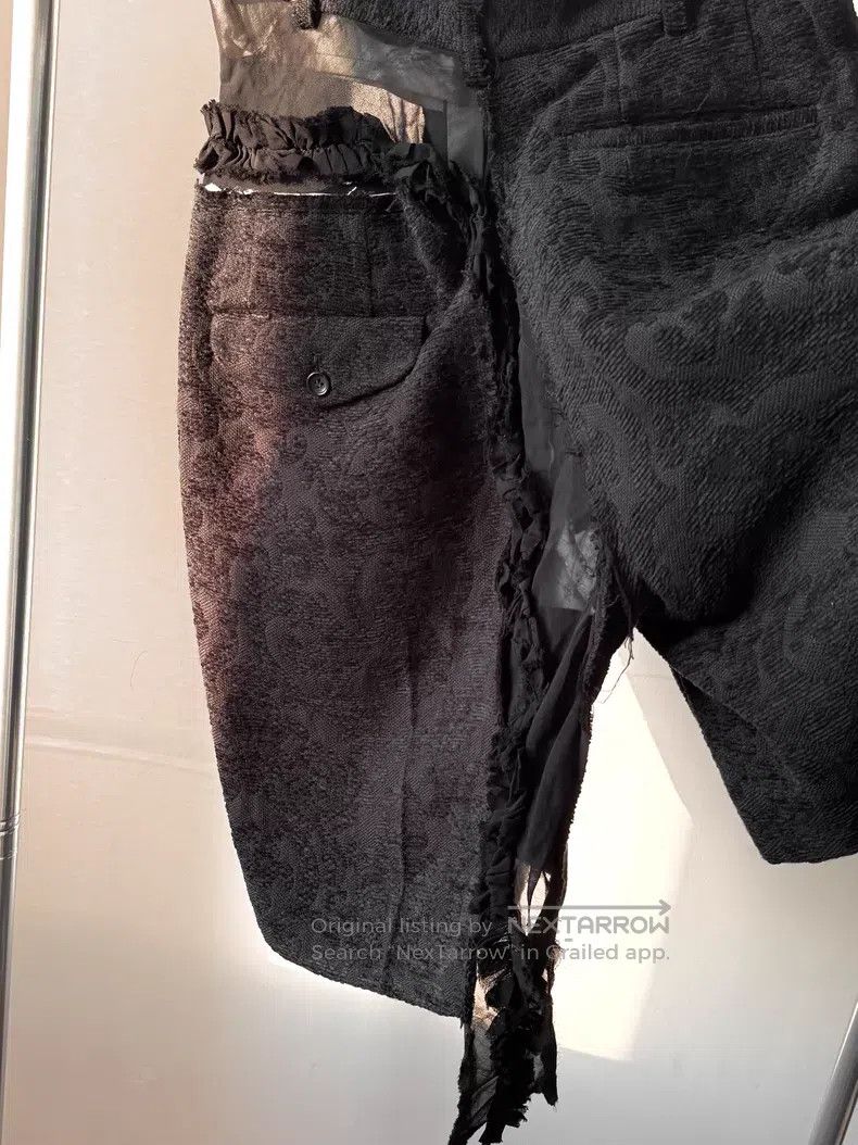 Comme des Garcons Comme des Garcons size S Asymmetric Embroidered Short Pant Size 23" - 8 Thumbnail