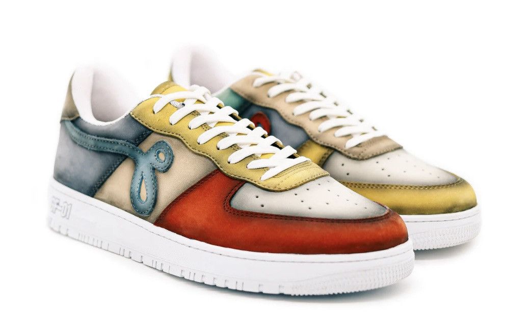 Designer × John Geiger ‼️ John Geiger GF-01 What The Hand Distressed Size 13 ‼️ Size US 13 / EU 46 - 1 Thumbnail