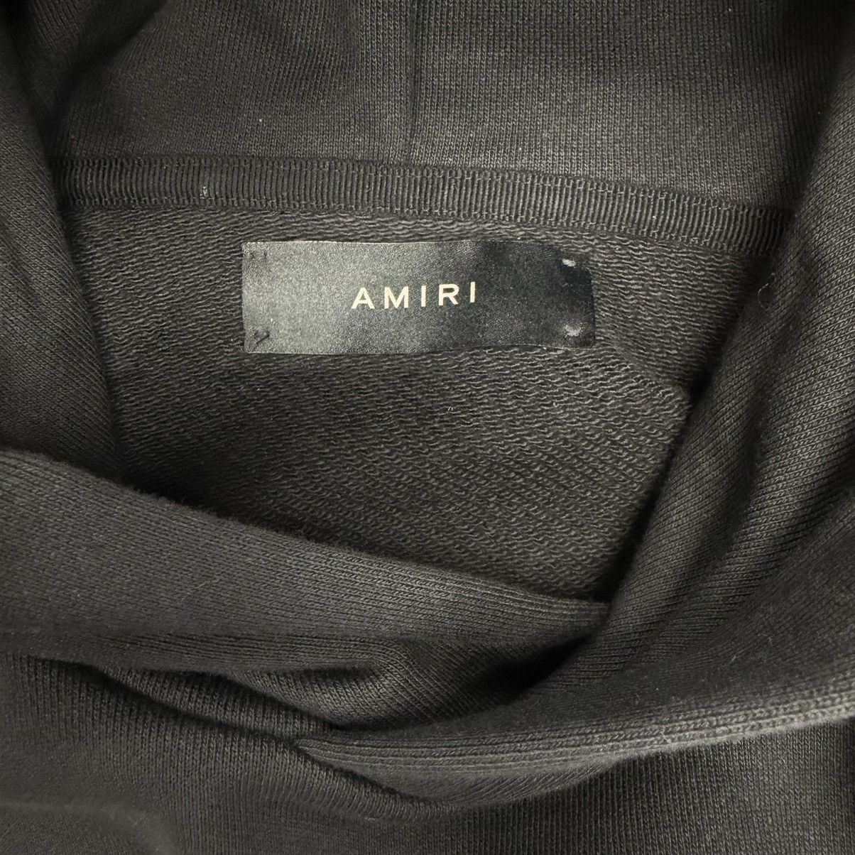 Amiri Amiri Staggered Chrome Hoodie Black Size US XS / EU 42 / 0 - 4 Thumbnail