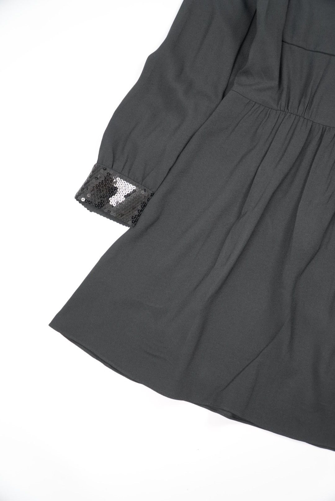 Celine Celine Mini Workwear Dress in Viscose Sablé Size S / US 4 / IT 40 - 5 Thumbnail