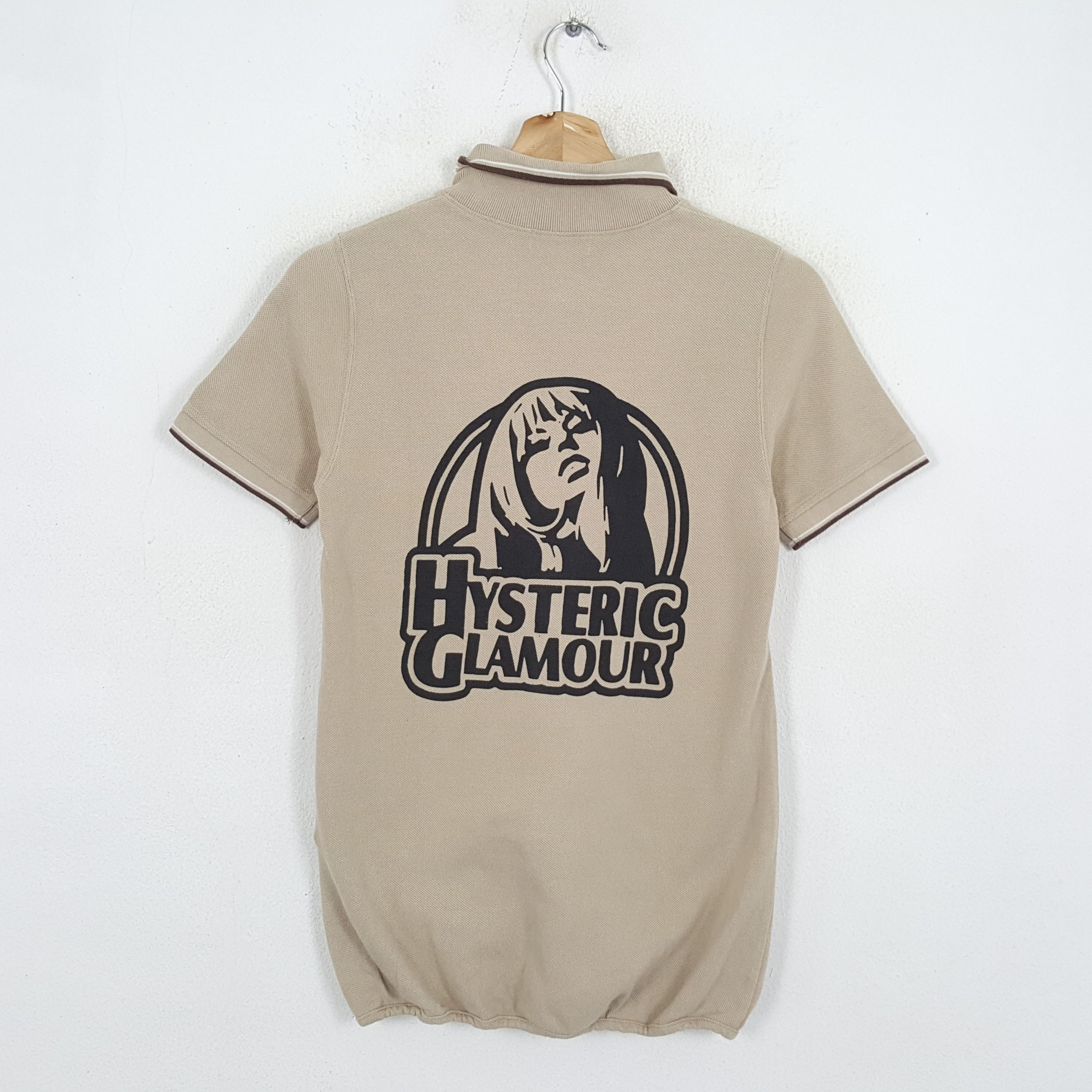 HYSTERIC GLAMOUR GIRLS POLO #archive | Depop