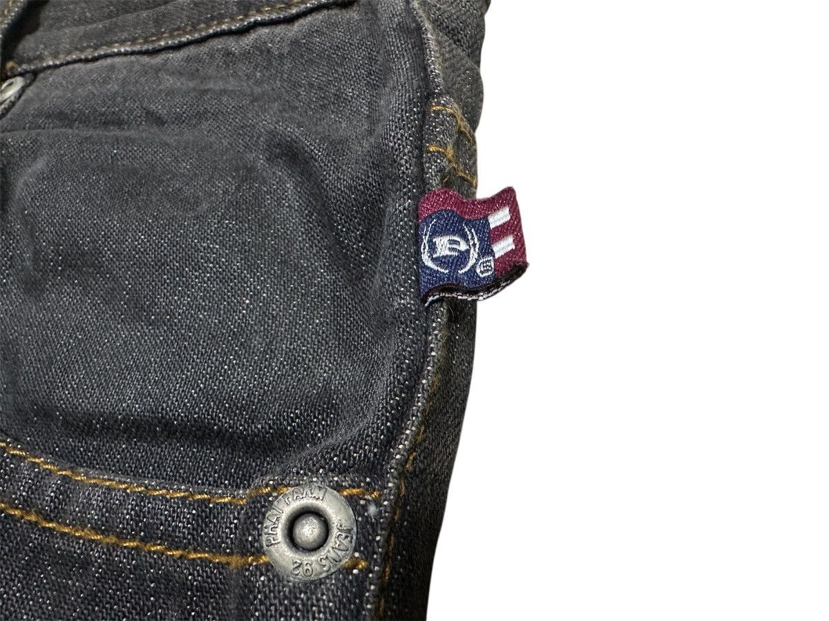 Japanese Brand 🔥Sick Y2K Phatfarm Patchwork Baggy Denim Distressed Size US 32 / EU 48 - 9 Thumbnail