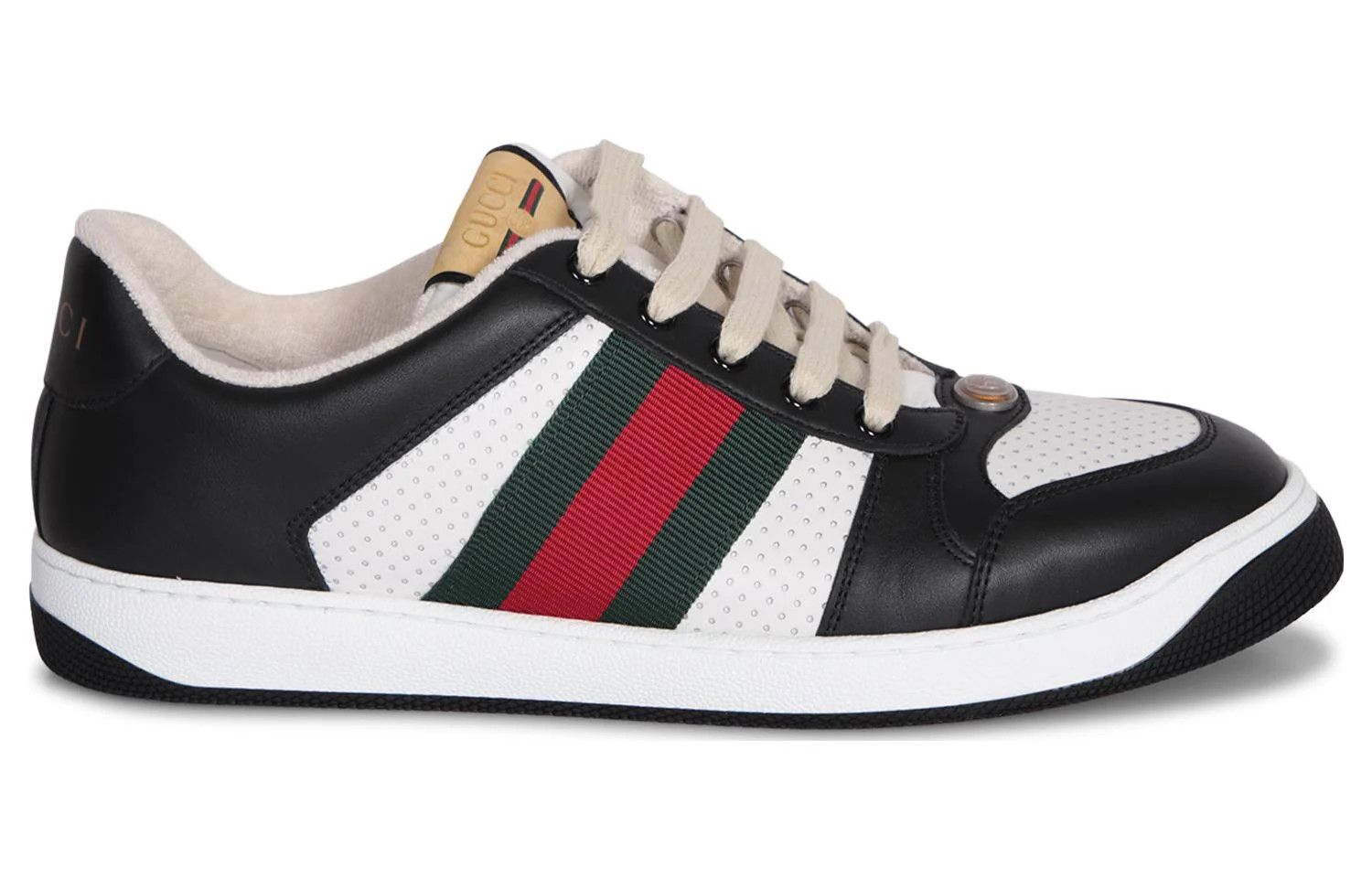 Gucci oc11z526 Men's Screener Low-Top Sneakers in Multicolor Size US 15 / EU 48 - 2 Thumbnail