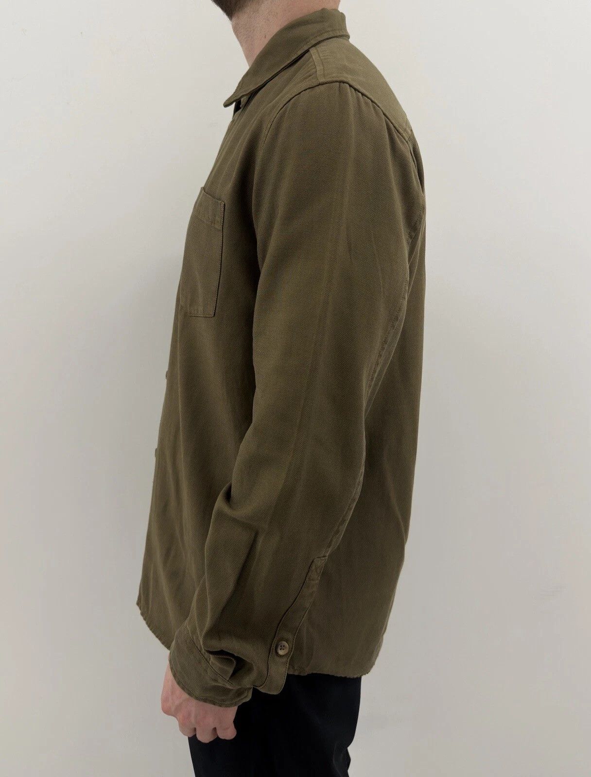 Nudie Jeans Nudie Jeans Mens Cotton Shirt Buttons Military Army Style Size US S / EU 44-46 / 1 - 4 Thumbnail