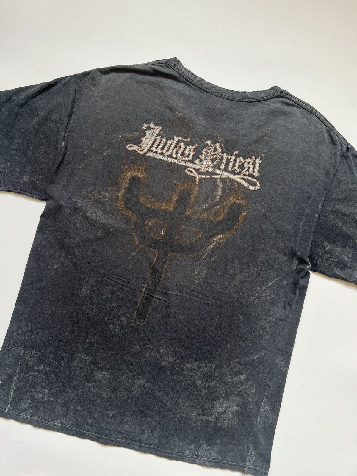 Band Tees 1990s Judas Priest "Sad Wings Of Destiny" Tees Size US L / EU 52-54 / 3 - 4 Thumbnail