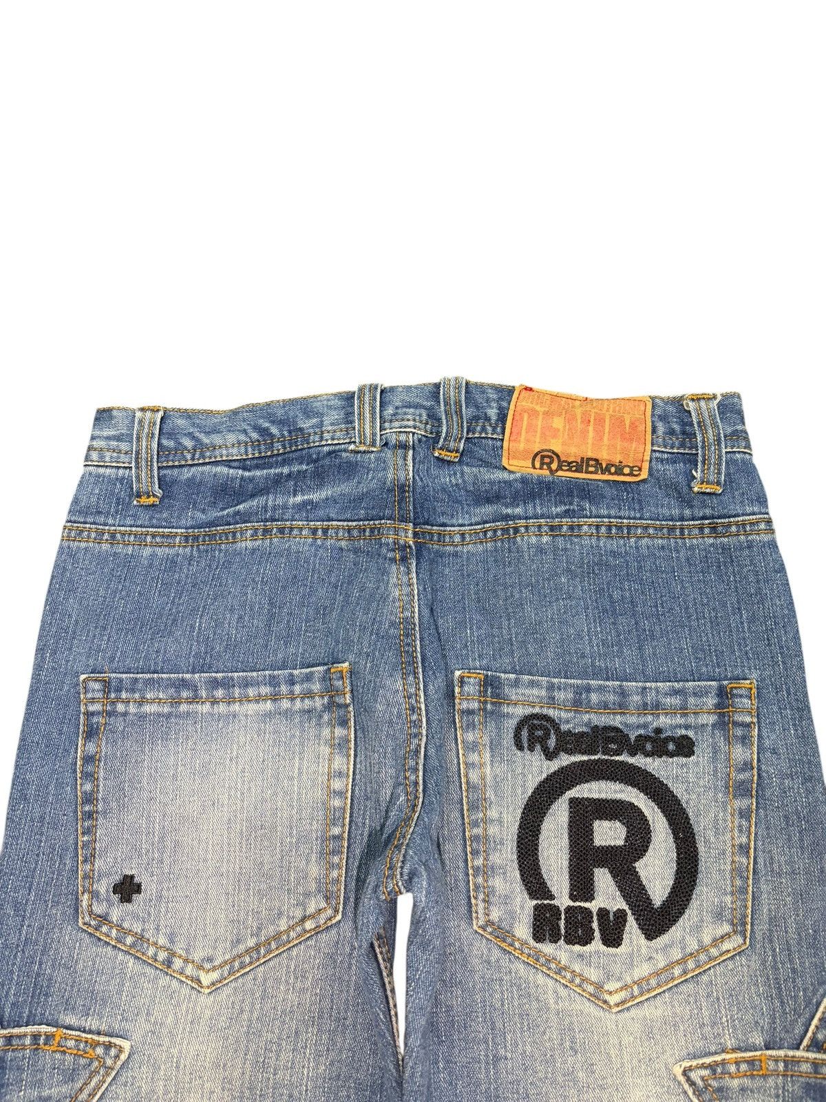 Ksubi Vintage Japanese Brand Cargo Star Distressed Jeans Size 31" - 4 Thumbnail
