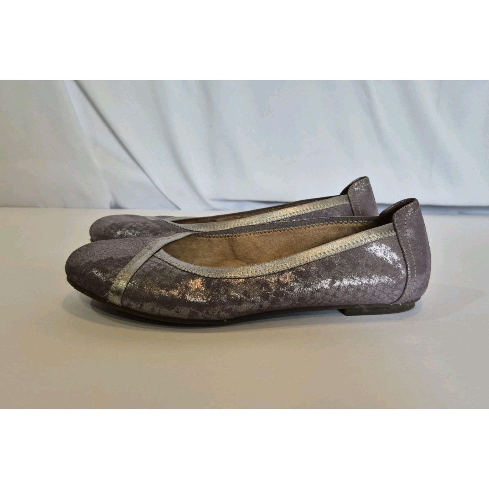 Vionic Vionic Spark Caroll Ballet Flats Lilac Metallic Size 8.5 Size US 8.5 / IT 38.5 - 10 Thumbnail