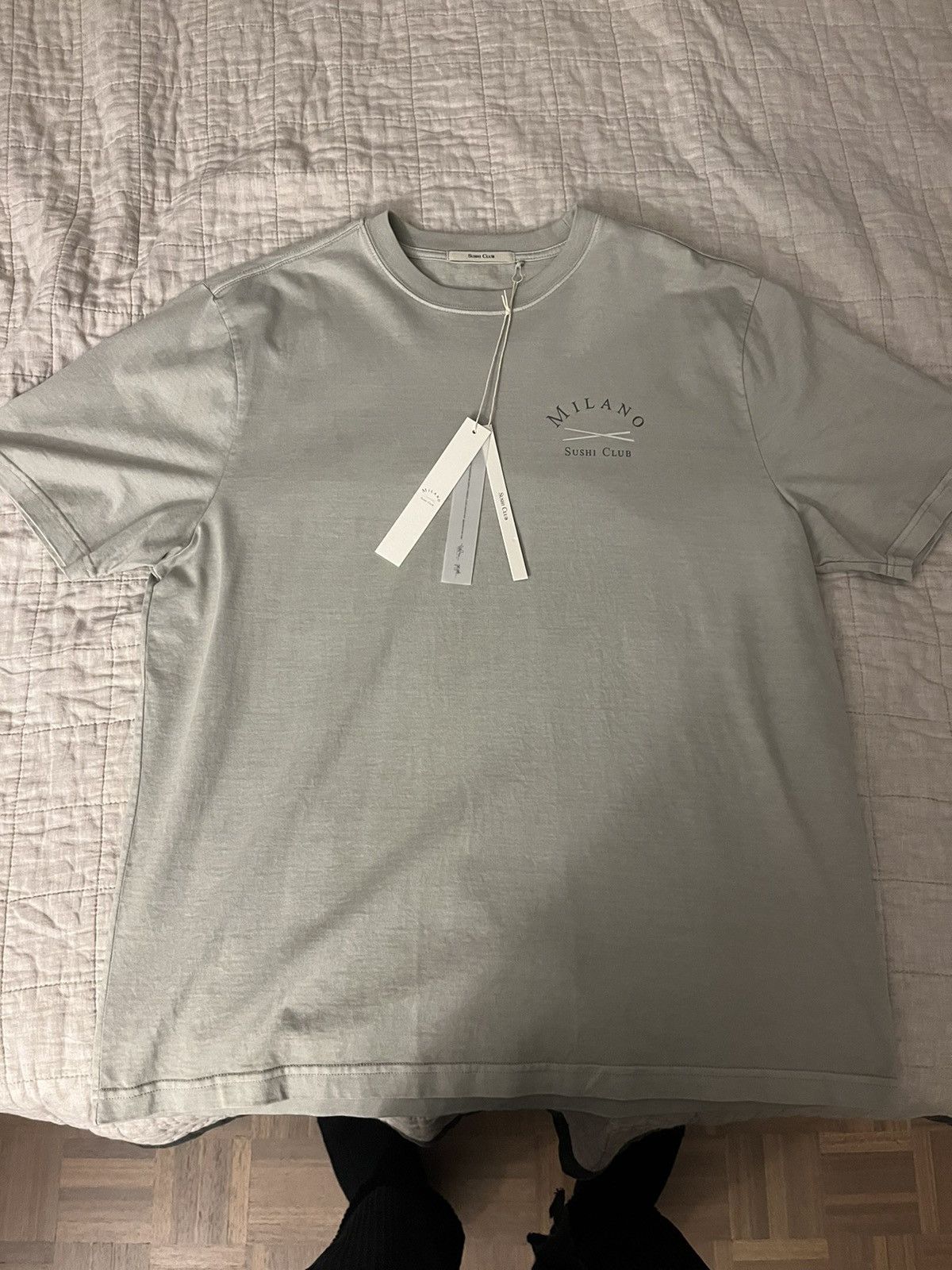 Stampd Sushi Club Milan flag tee Size US XL / EU 56 / 4 - 1 Thumbnail