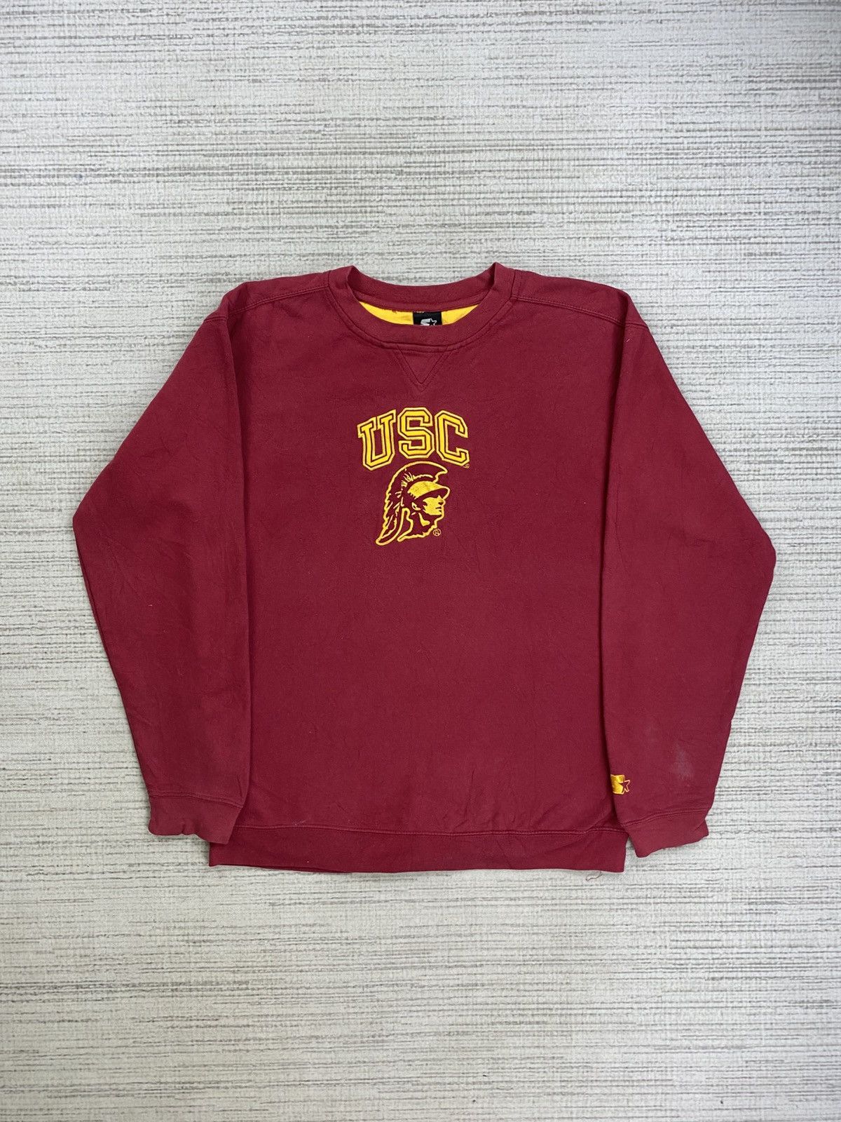 Starter × Vintage Vintage USC Starter Sweatshirt Size US M / EU 48-50 / 2 - 1 Thumbnail