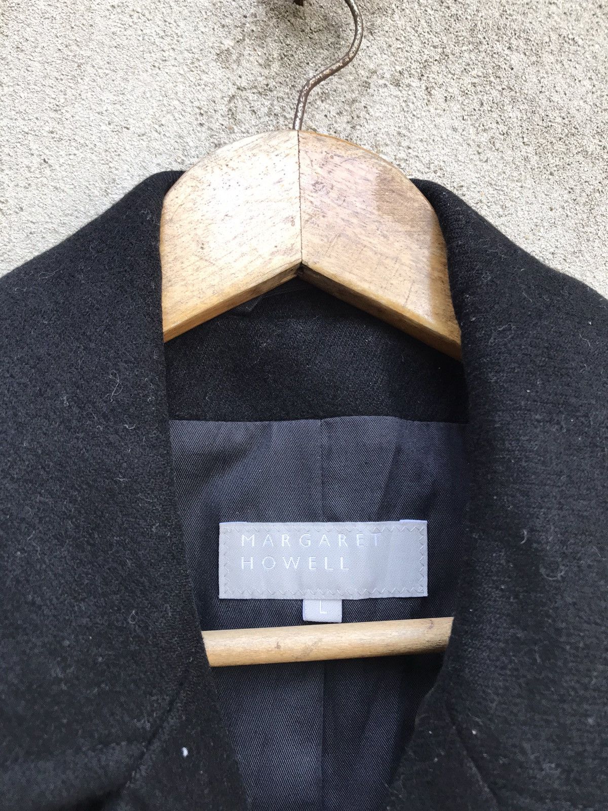Margaret Howell MARGARET HOWELL DOUBLE COLLAR WOOL JACKET Size US L / EU 52-54 / 3 - 8 Thumbnail