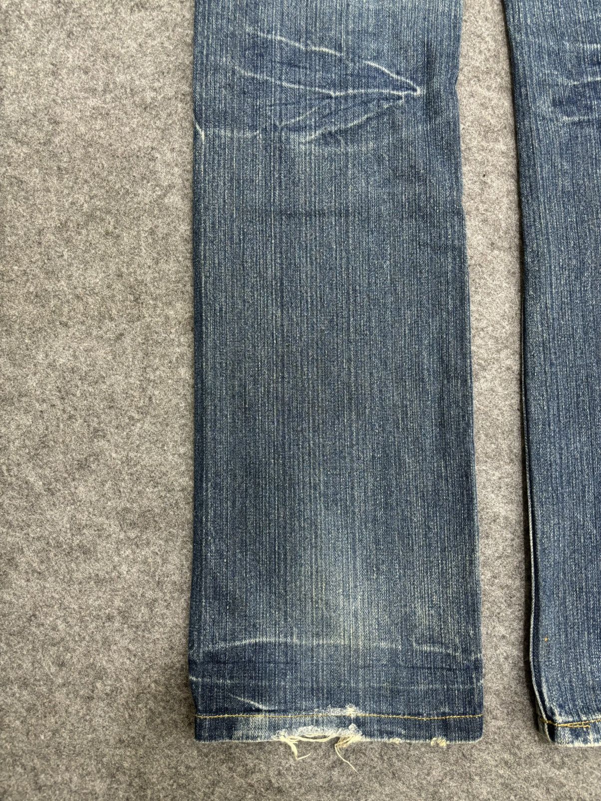 Japanese Brand 💥Insane Japan Style💥limited I💀Rock Distressed Denim F515 Size US 32 / EU 48 - 16 Thumbnail