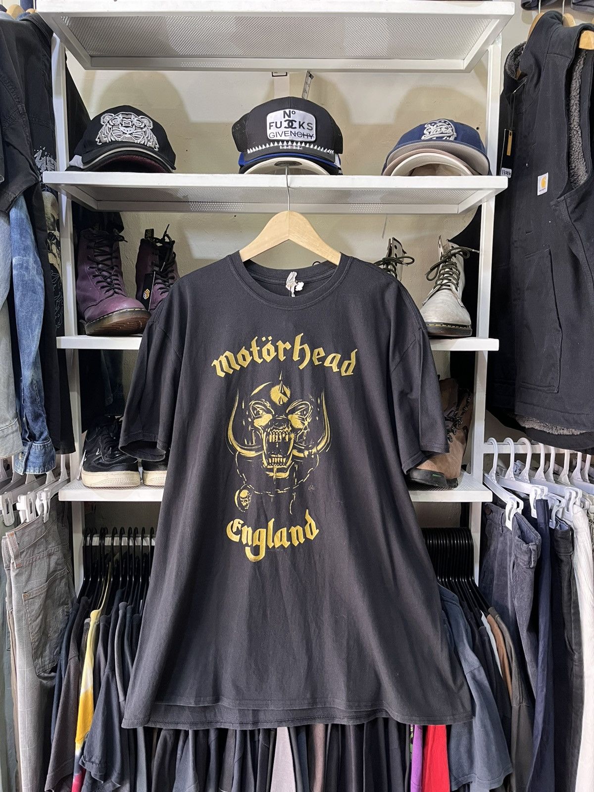 Band Tees MOTÖRHEAD ENGLAND SHIRT Size US XXL / EU 58 / 5 - 1 Thumbnail