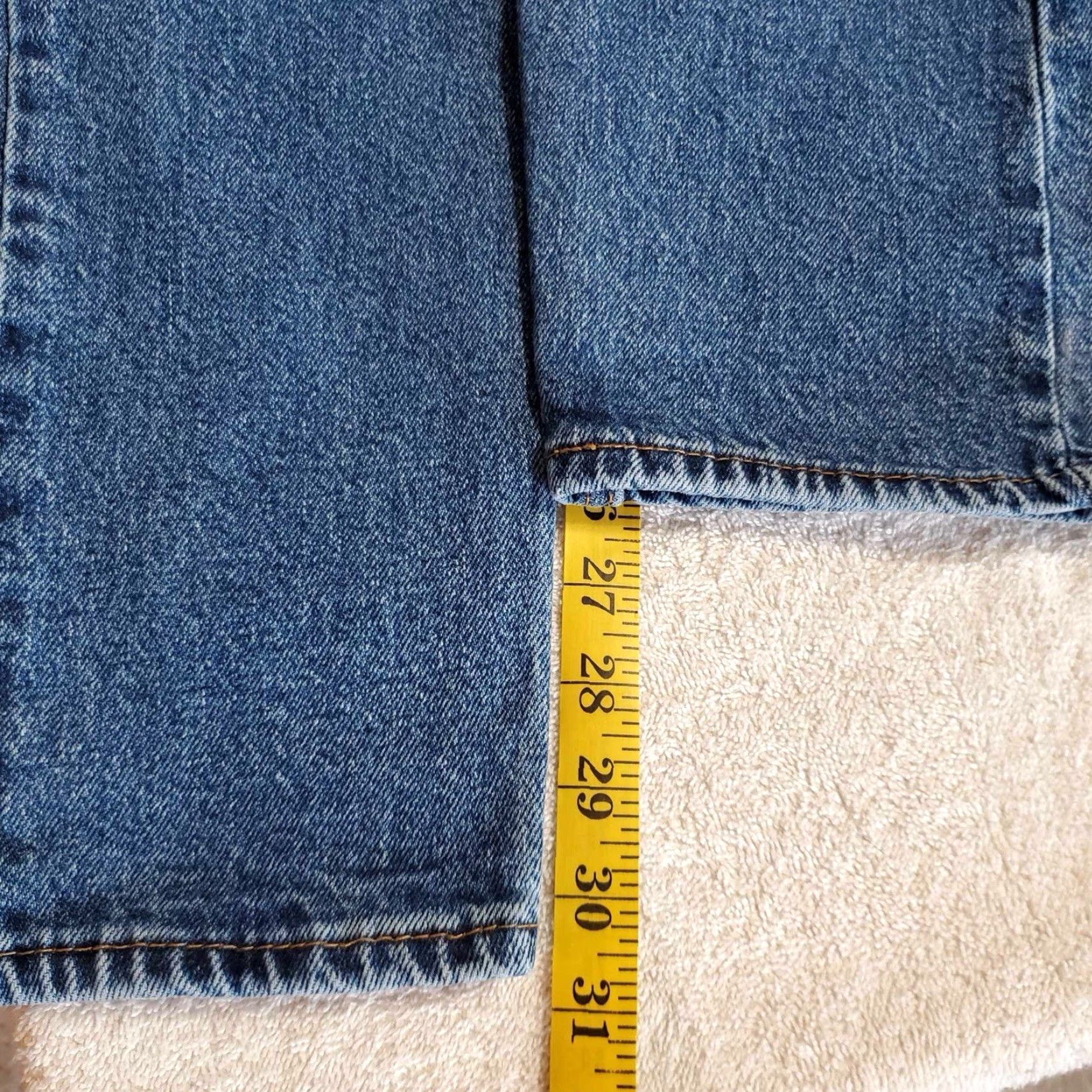 Levi's Levis Jeans 34 x 31 Blue Mens Regular Jeans 34 Blue Straight Mens Size US 34 / EU 50 - 3 Thumbnail