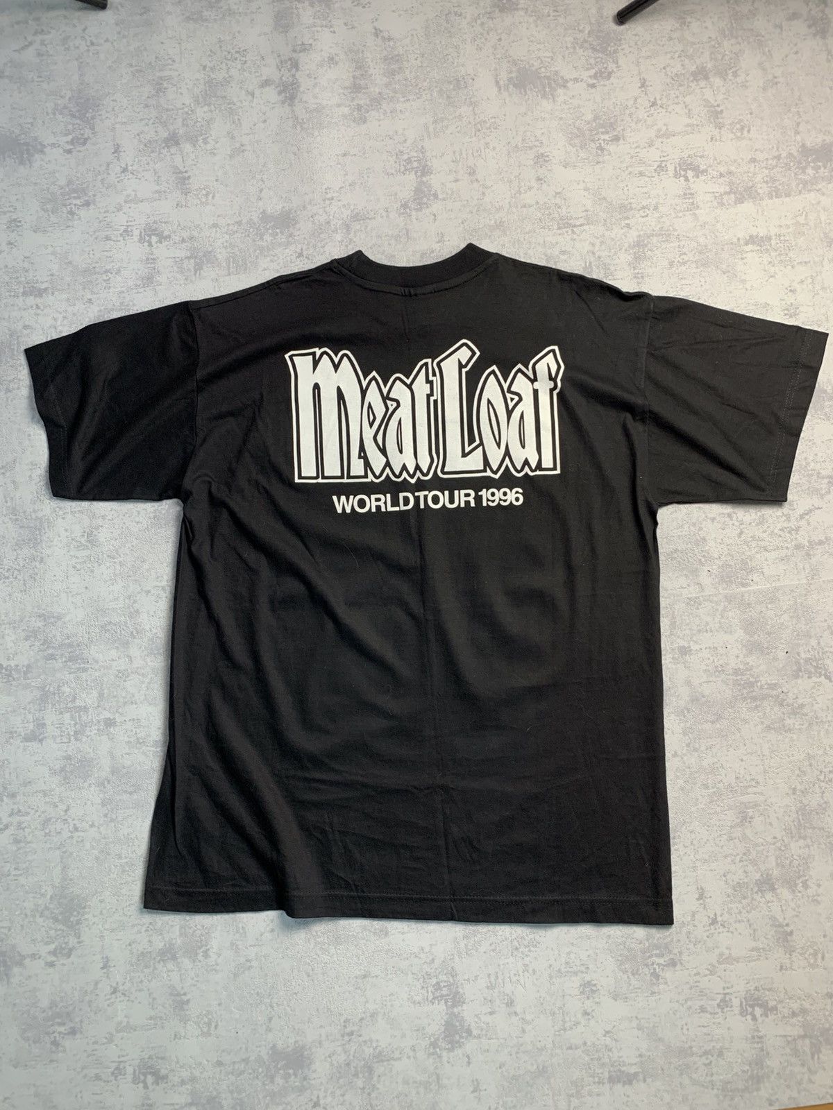 Band Tees × Vintage Meat Load World Tour 1996 1994 Vintage tshirt Size US L / EU 52-54 / 3 - 8 Thumbnail