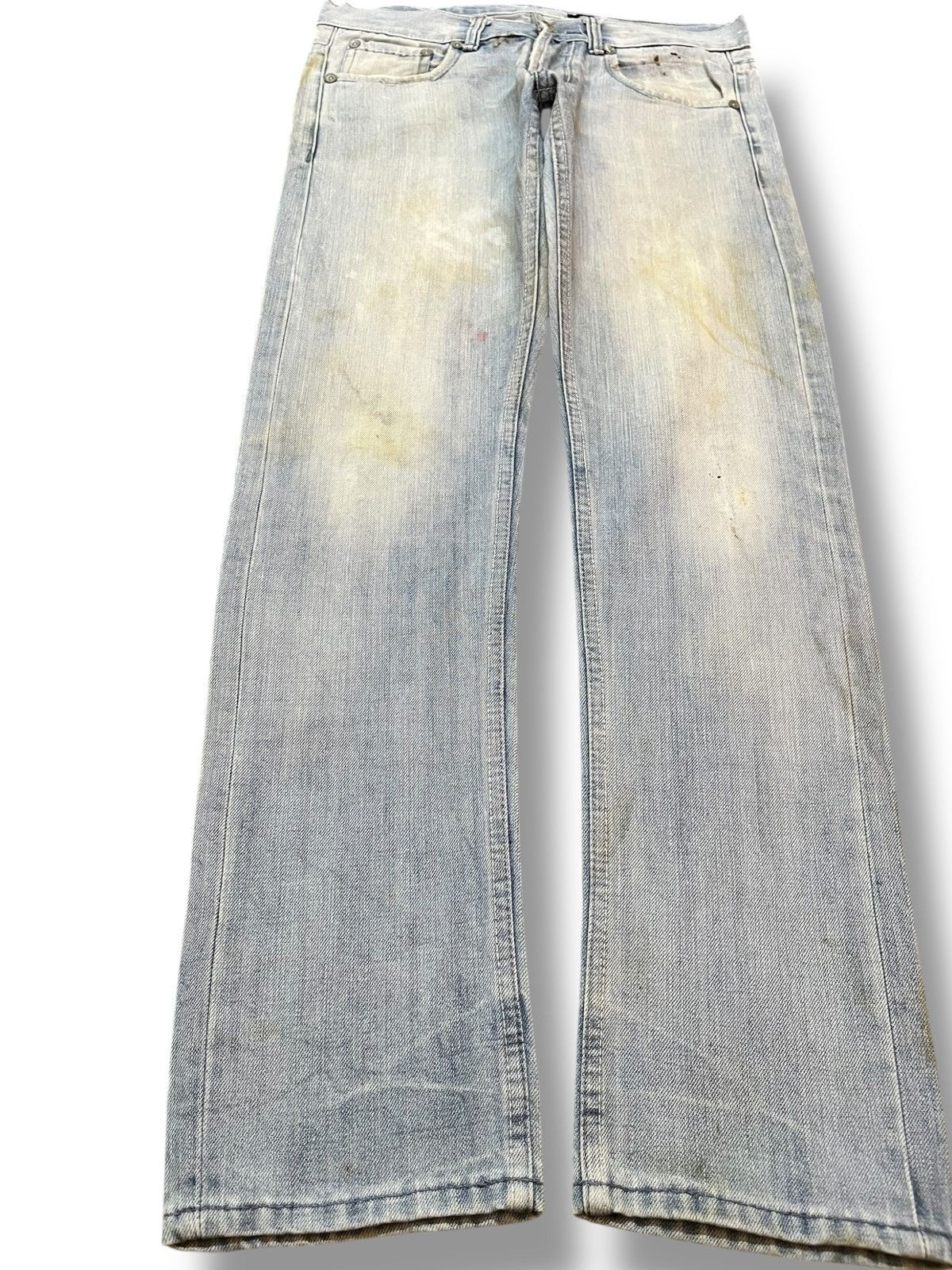 Rebel8 Vintage Rebel Faded Grunge Slim Fit Denim Size US 32 / EU 48 - 3 Thumbnail
