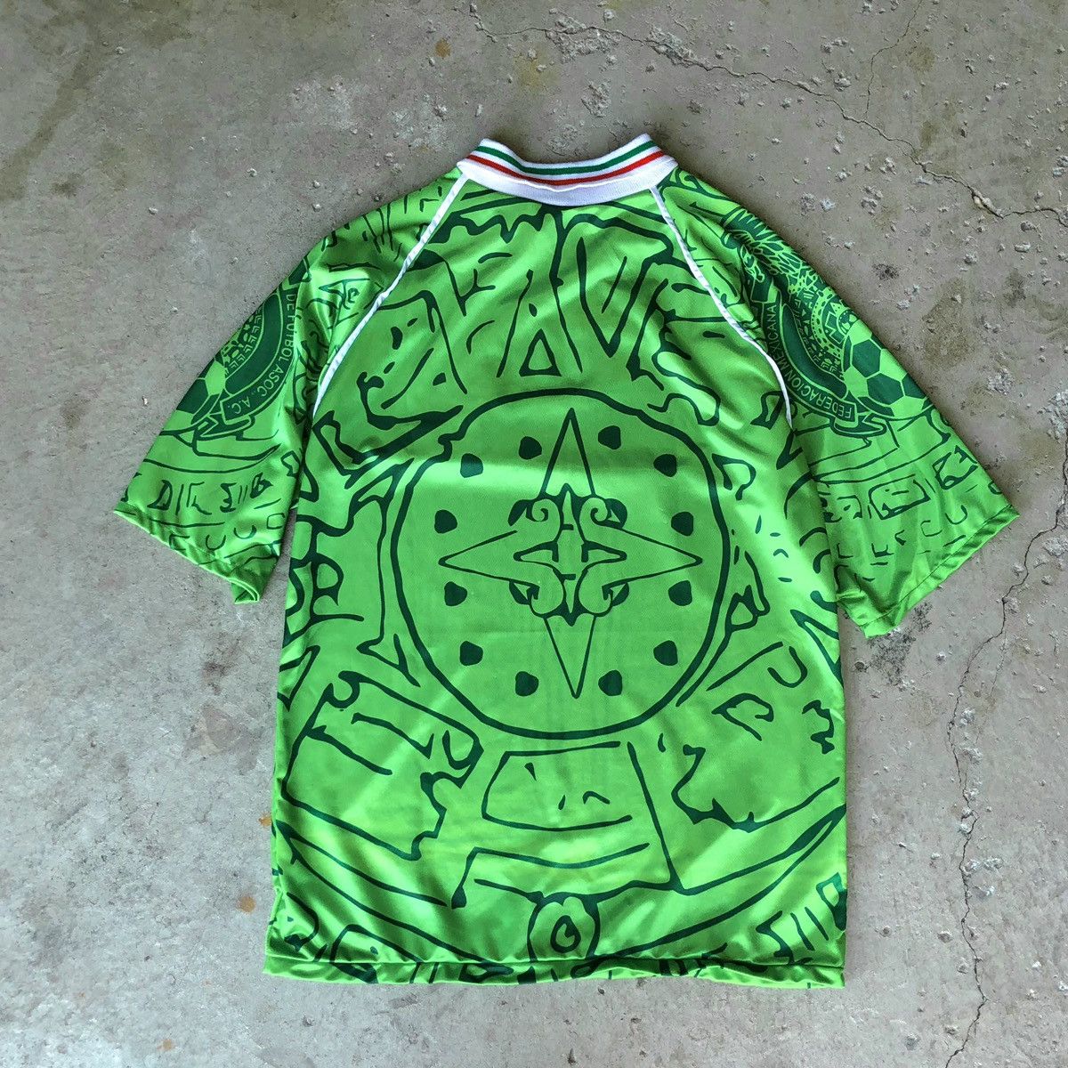 Vintage Vintage 90s Mexico Federacion De Futbol A.C Soccer Jersey Size US XL / EU 56 / 4 - 5 Thumbnail