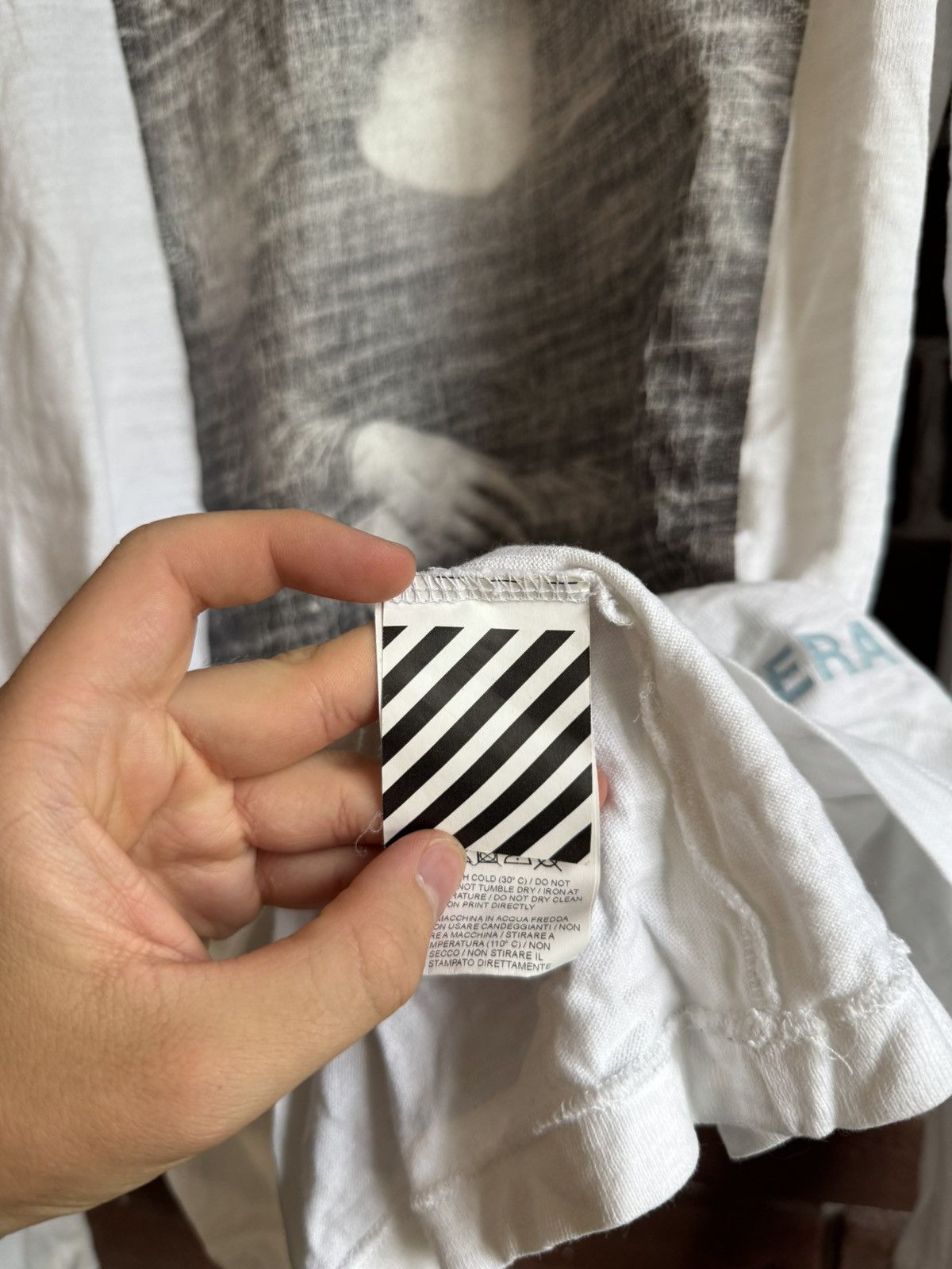 Off-White Off White Mona Lisa Longsleeve Rare Streetwear Virgil Abloh Size US XL / EU 56 / 4 - 8 Thumbnail