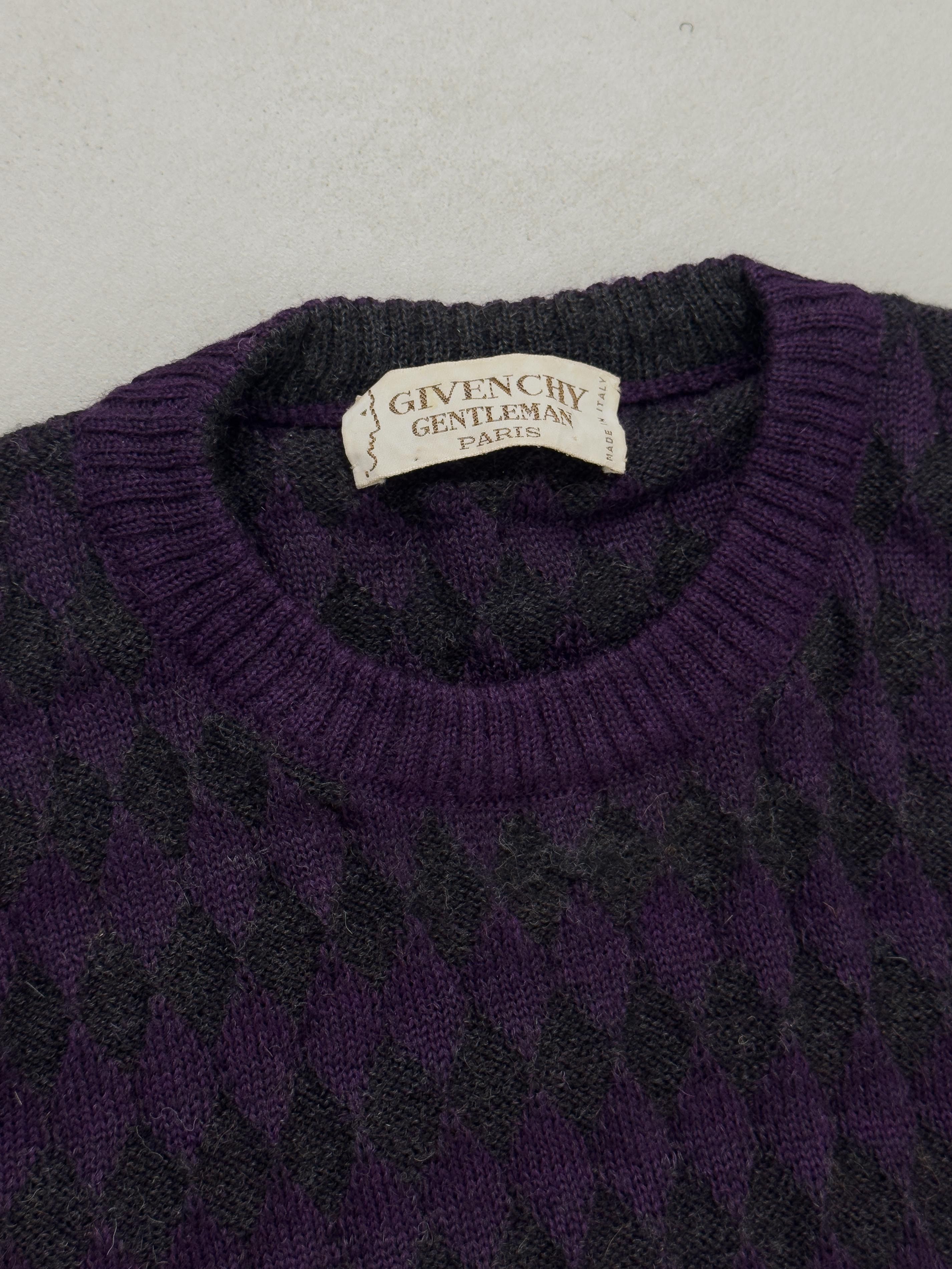 Givenchy 80s GIVENCHY Textured Alpaca Wool Sweater Size US M / EU 48-50 / 2 - 5 Thumbnail
