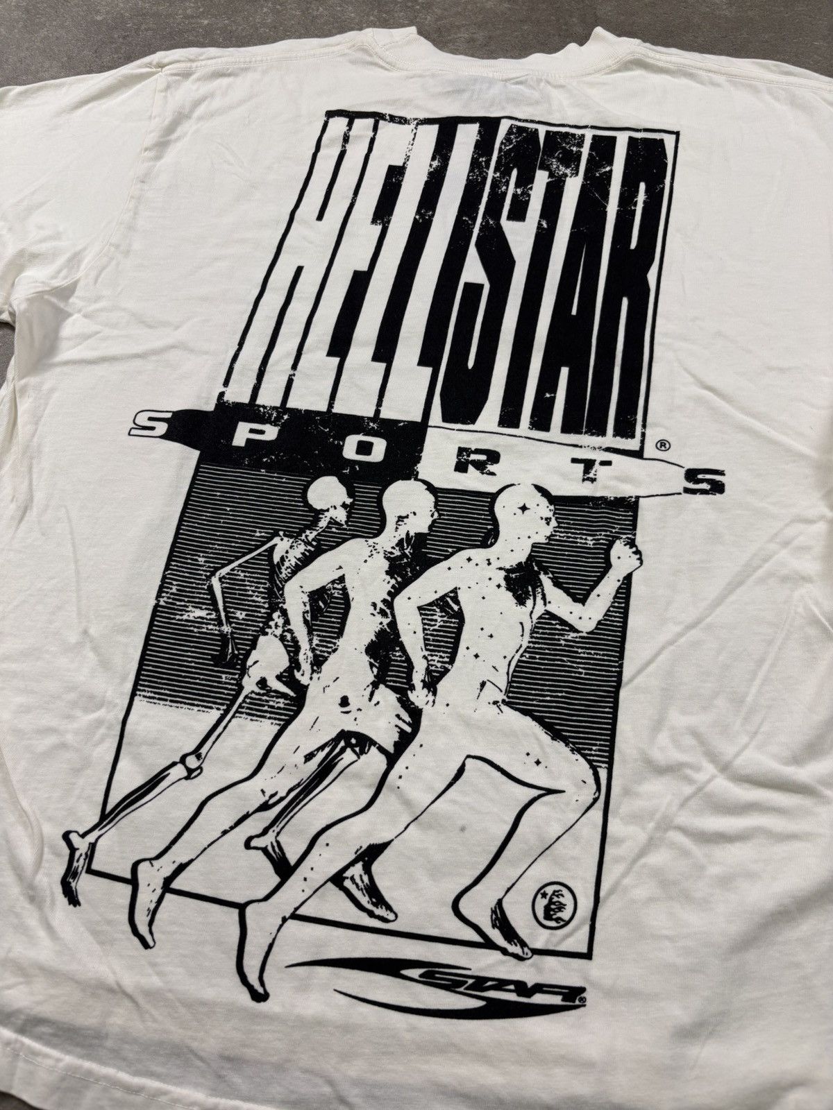 HELLSTAR Hellstar Like Us, Beat Us T-Shirt, White Size US XL / EU 56 / 4 - 4 Thumbnail