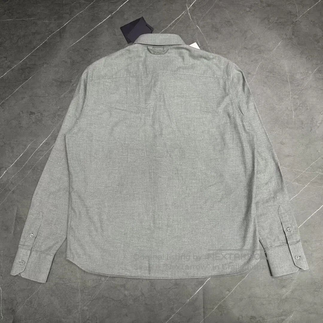 Louis Vuitton Louis Vuitton Embroidered Logo Shirt M Size. Size US M / EU 48-50 / 2 - 2 Thumbnail