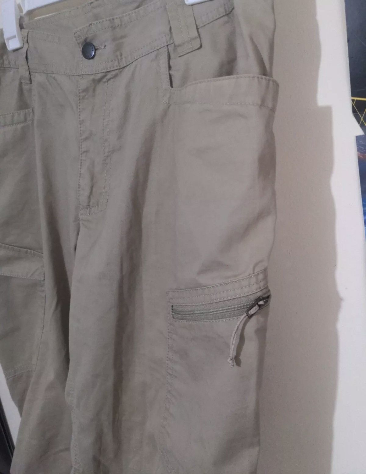 Columbia Columbia Pants 36x32 Beige Canvas Cargo Pockets Cotton RARE Size US 36 / EU 52 - 6 Thumbnail