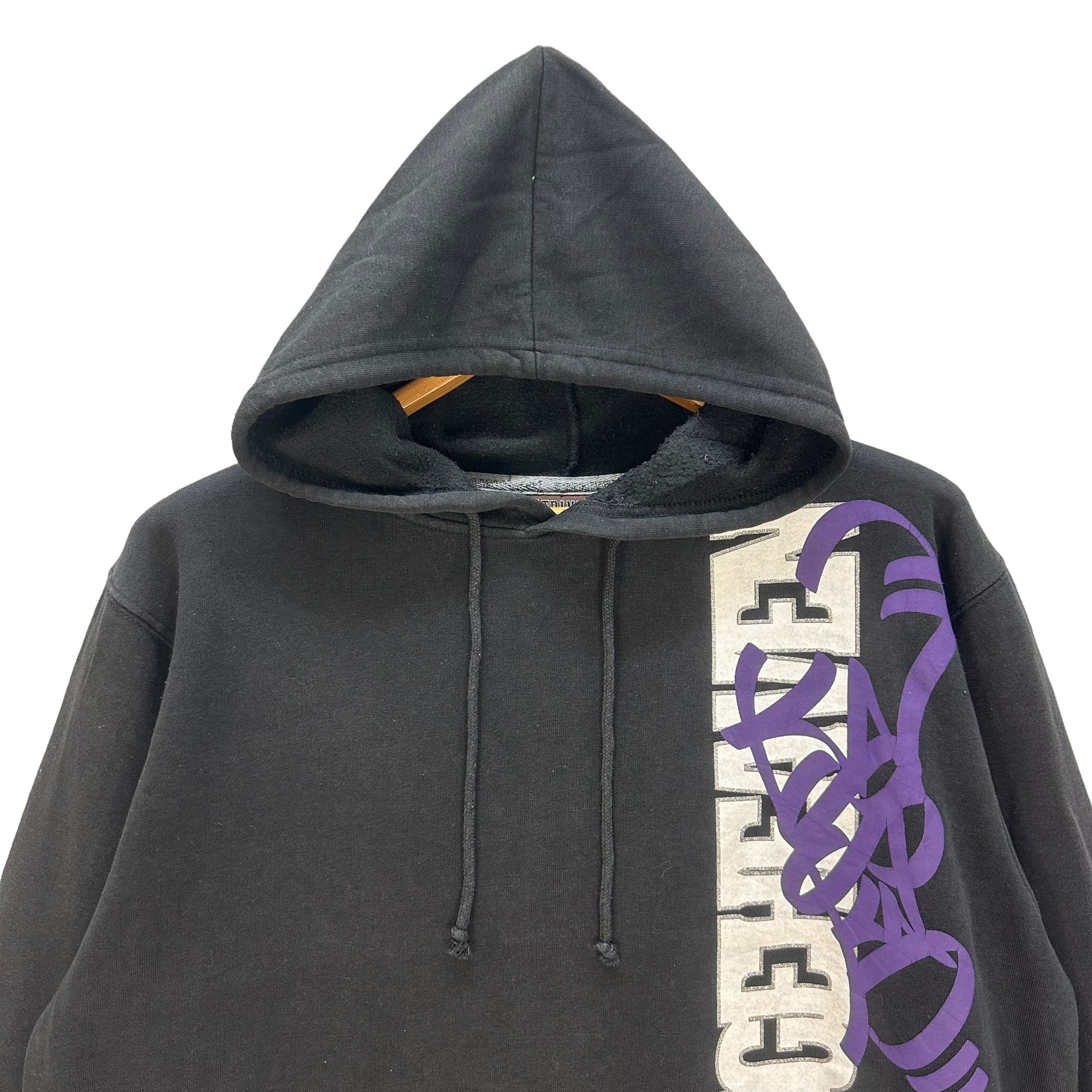 Japanese Brand VINTAGE Y2K STRANGE HEAVEN ART GRAPHIC HOODIES #8709-022 Size US M / EU 48-50 / 2 - 4 Thumbnail