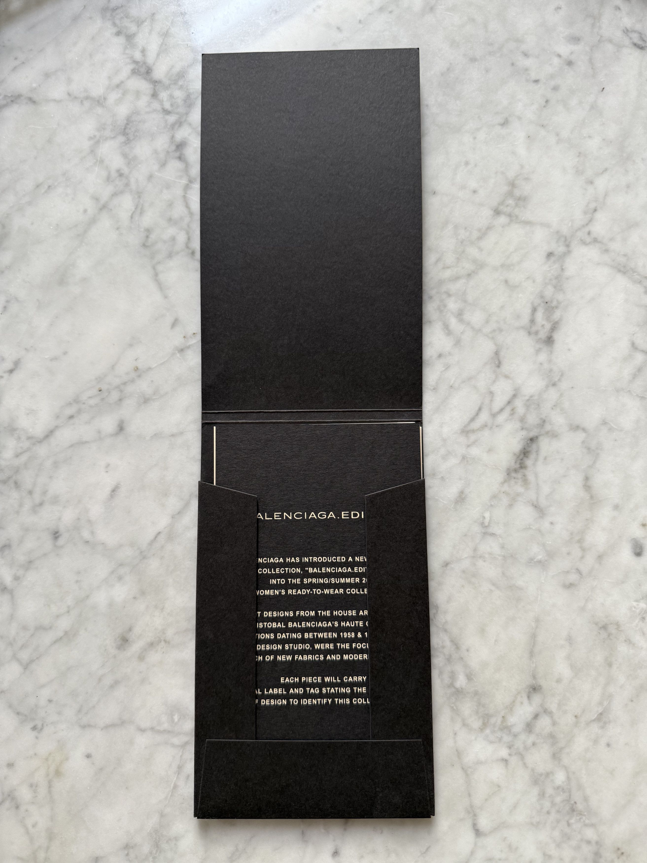 Balenciaga Balenciaga Fashion Booklet Edition -double face pictures Size ONE SIZE - 2 Thumbnail