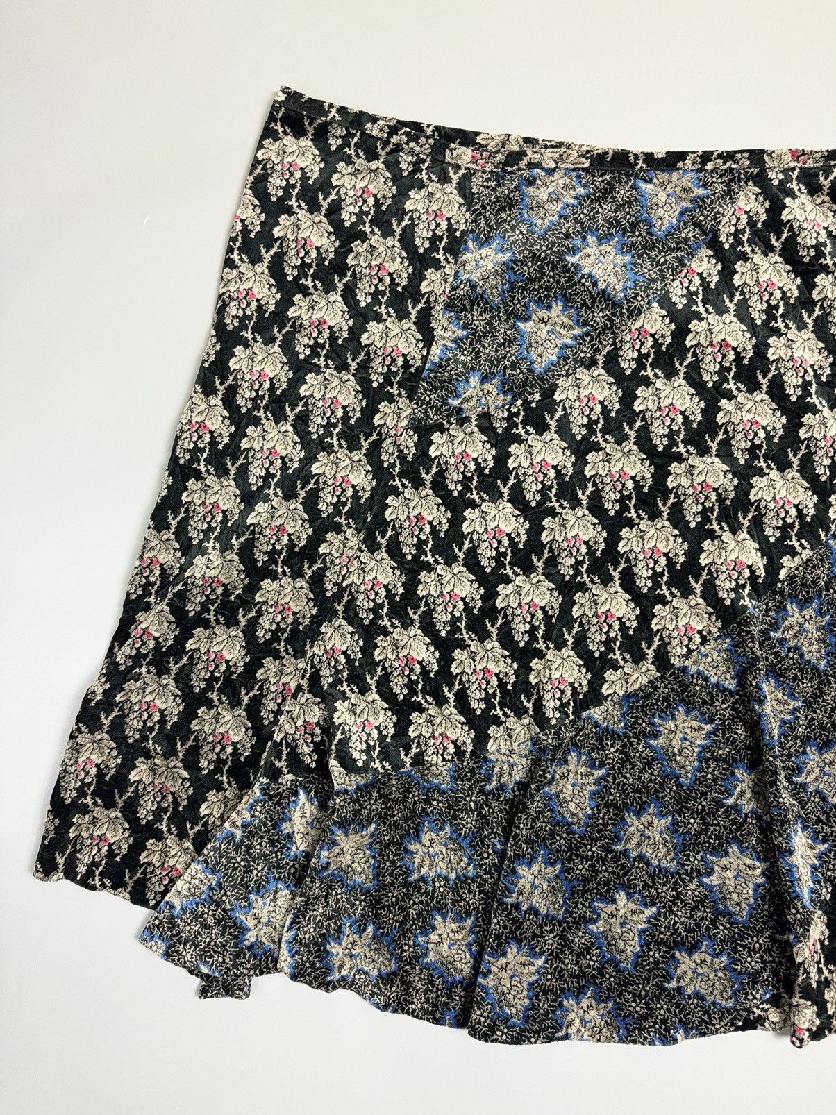 Comme des Garcons Comme Des Garcons AD2001 Flora Wrap Skirt Size 22" - 4 Thumbnail