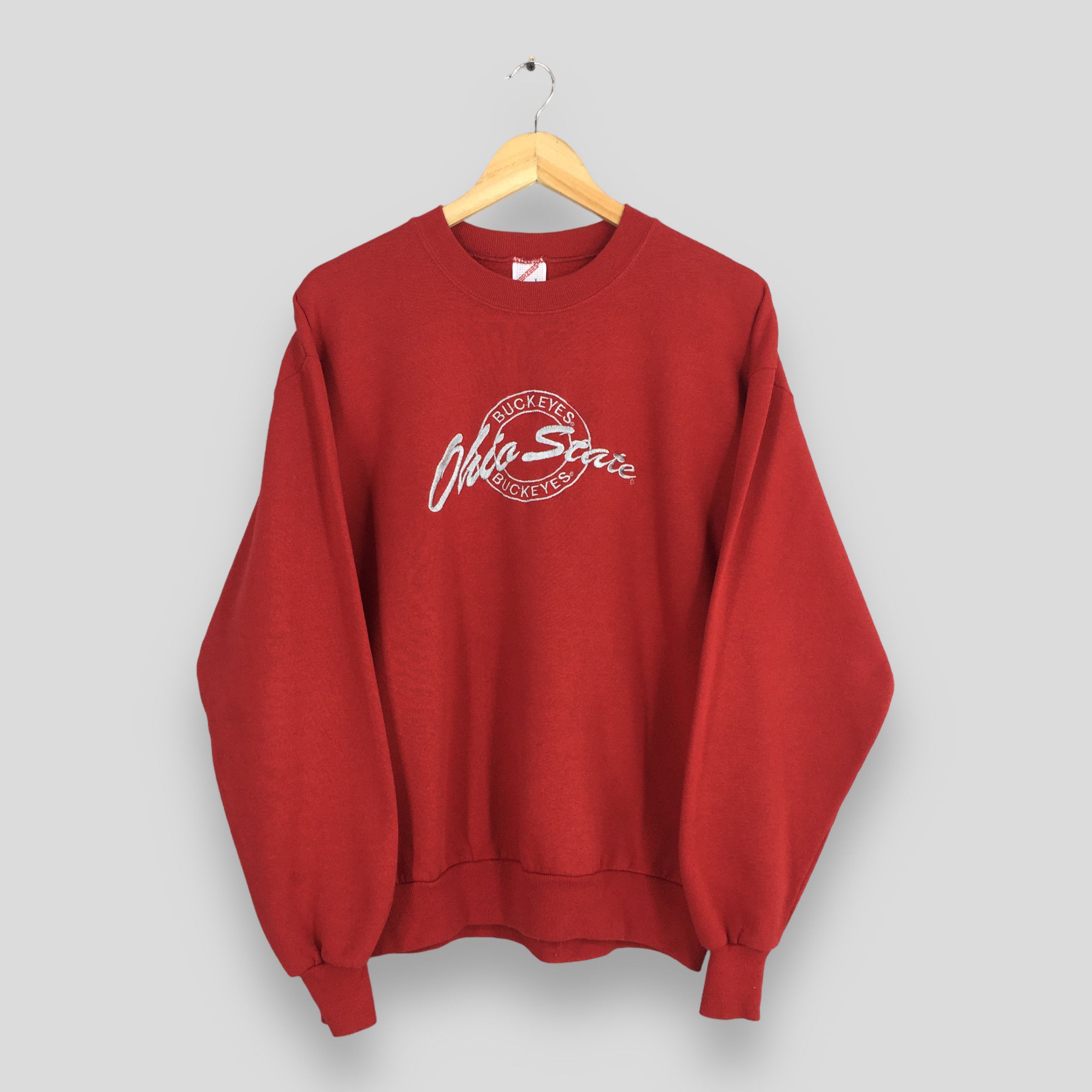 Vintage Ohio State Buckeyes Red Sweatshirt Large