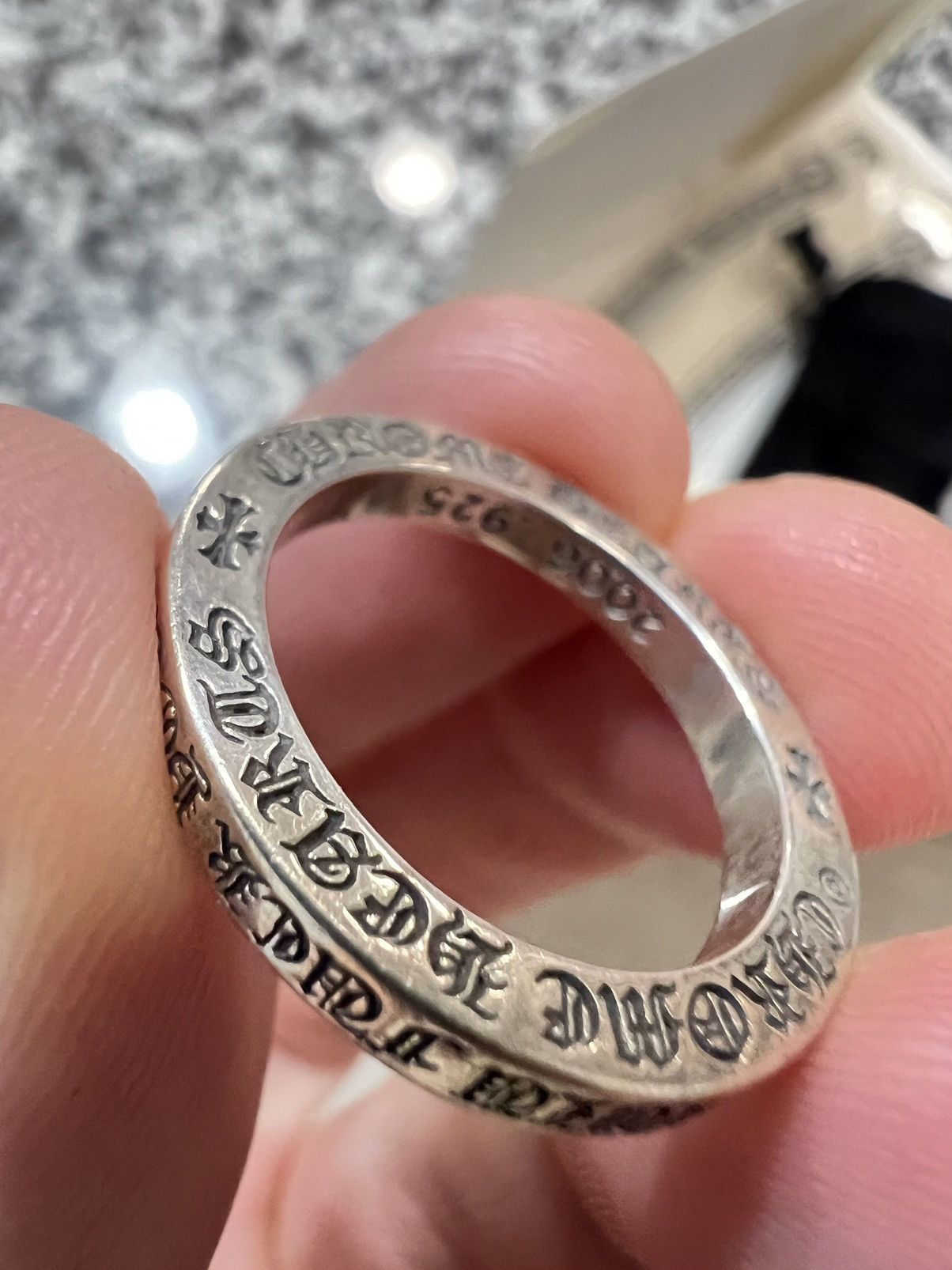 Chrome Hearts Honolulu Spacer Ring Size 6