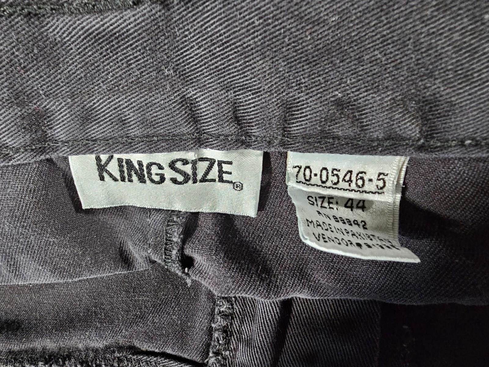 Other King Size Men's Denim Cargo Shorts Size 44 Black Size US 44 / EU 60 - 7 Thumbnail