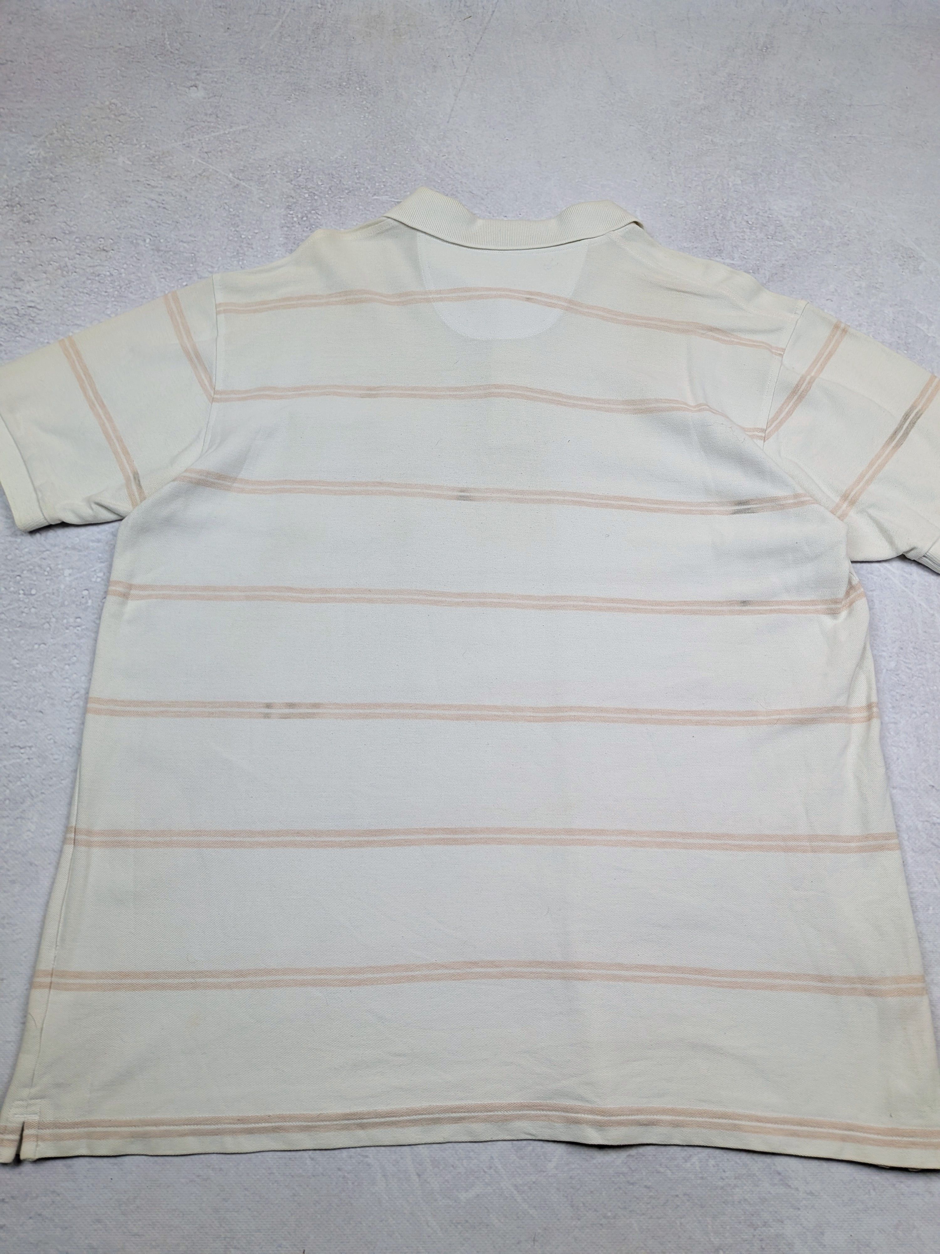 Roberto Cavalli Renato Cavalli Premium Cotton Striped Polo Shirt Size XL/XXL Size US XXL / EU 58 / 5 - 4 Thumbnail