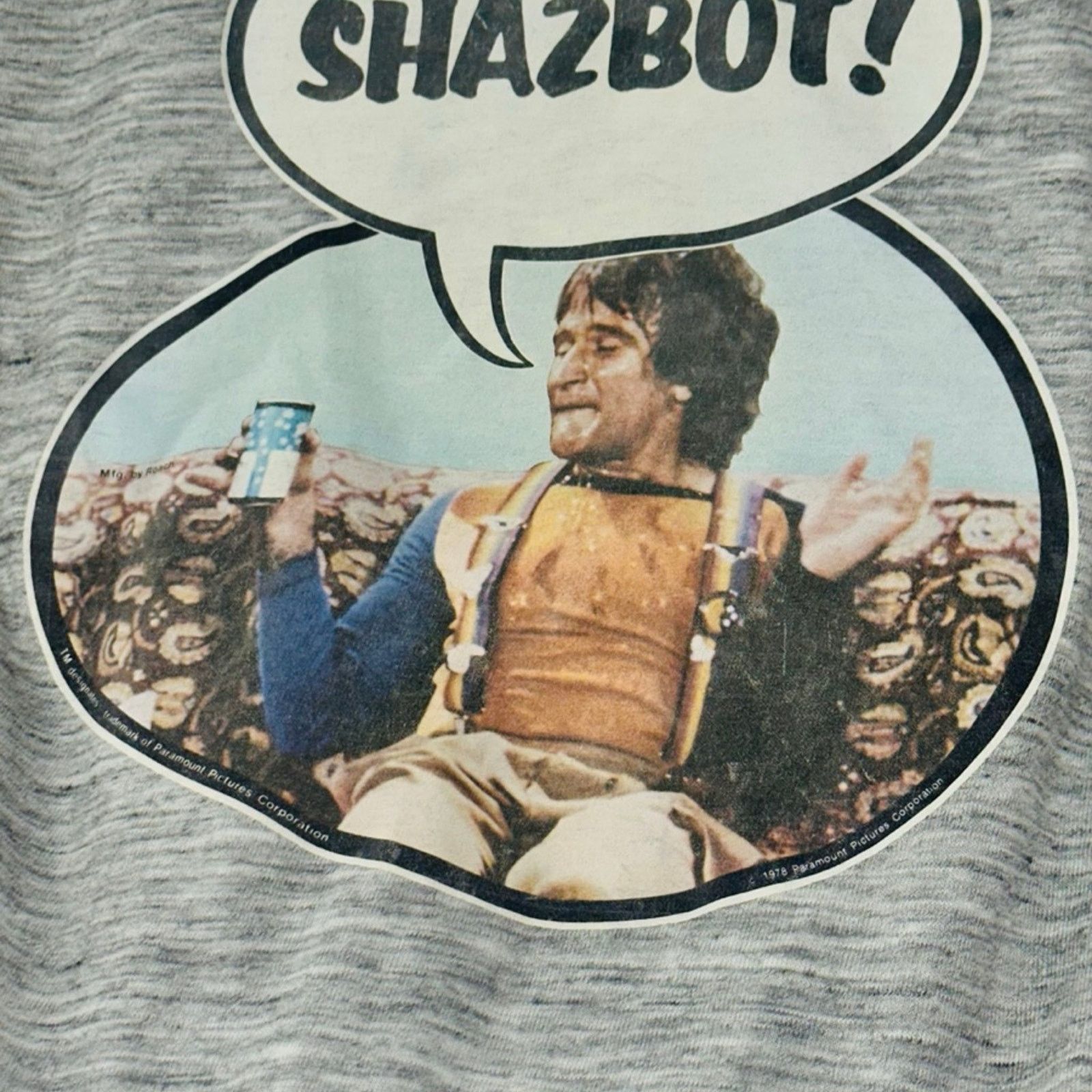 Vintage Vintage 1978 Mork & Mindy Ringer Tee–Robin Williams Size US M / EU 48-50 / 2 - 2 Thumbnail