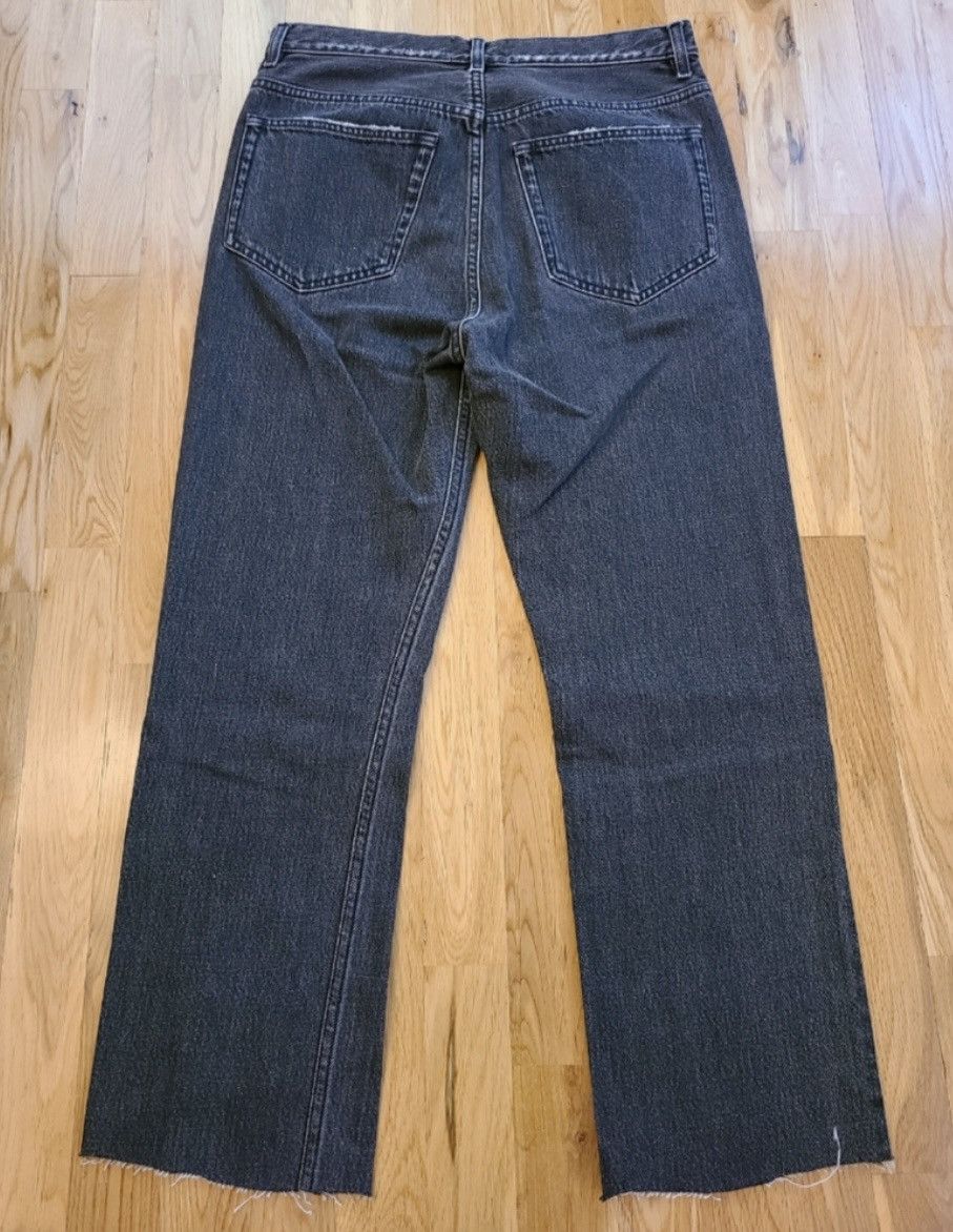 Acne Studios Acne Studios Van Denim Black Straight Leg Jeans Size US 29 - 4 Thumbnail