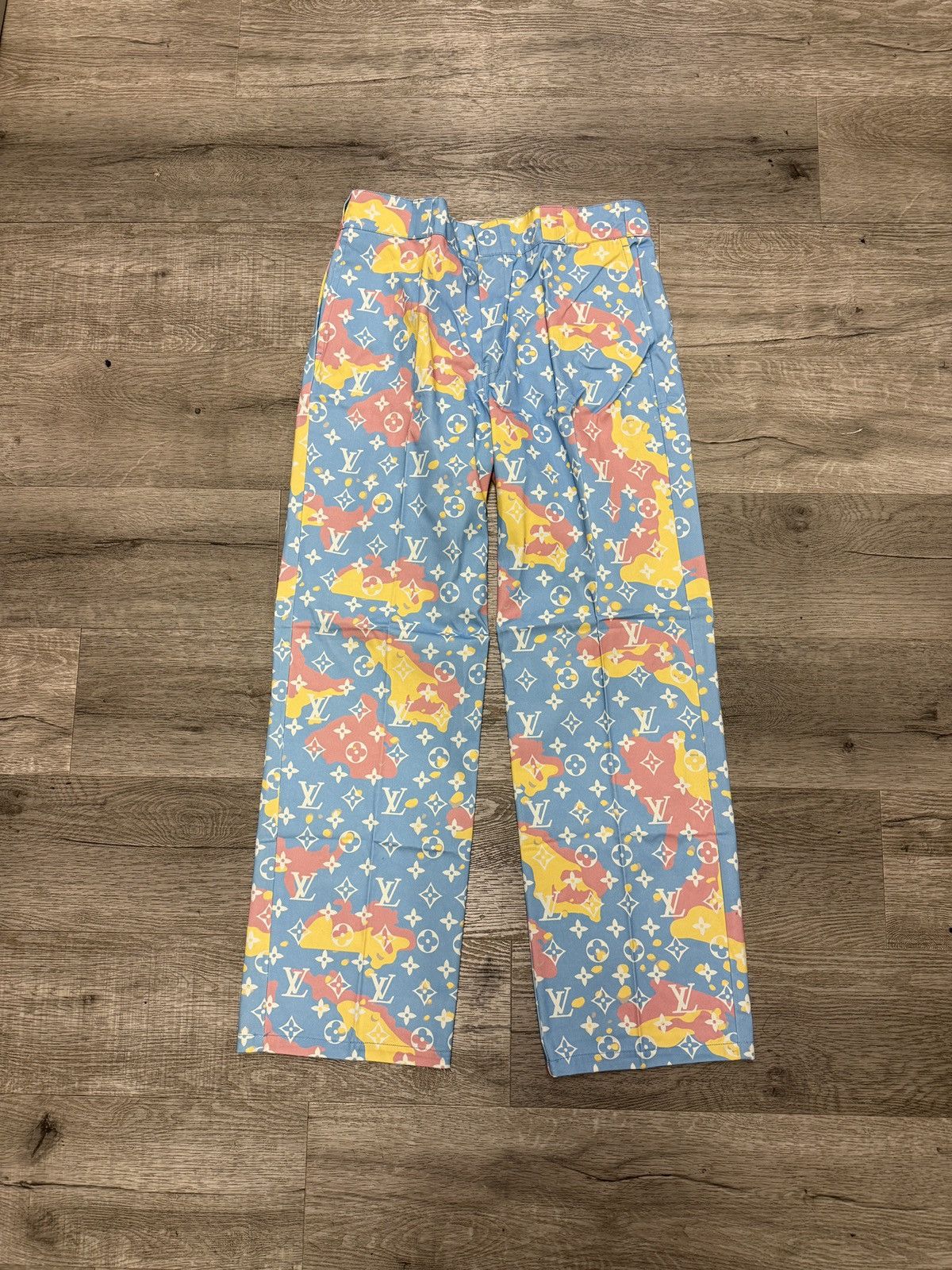 Bravest Studios Bravest studios LV print pants multi color Size US 34 / EU 50 - 1 Thumbnail