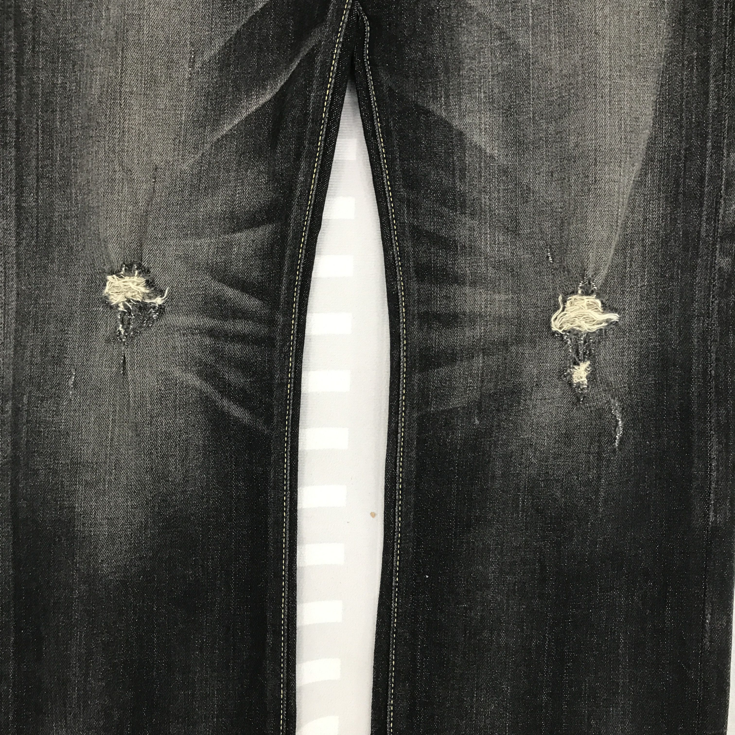 Japanese Brand × Vintage Vintage Japan black denim Distressed denim jeans pants Size US 34 / EU 50 - 4 Thumbnail