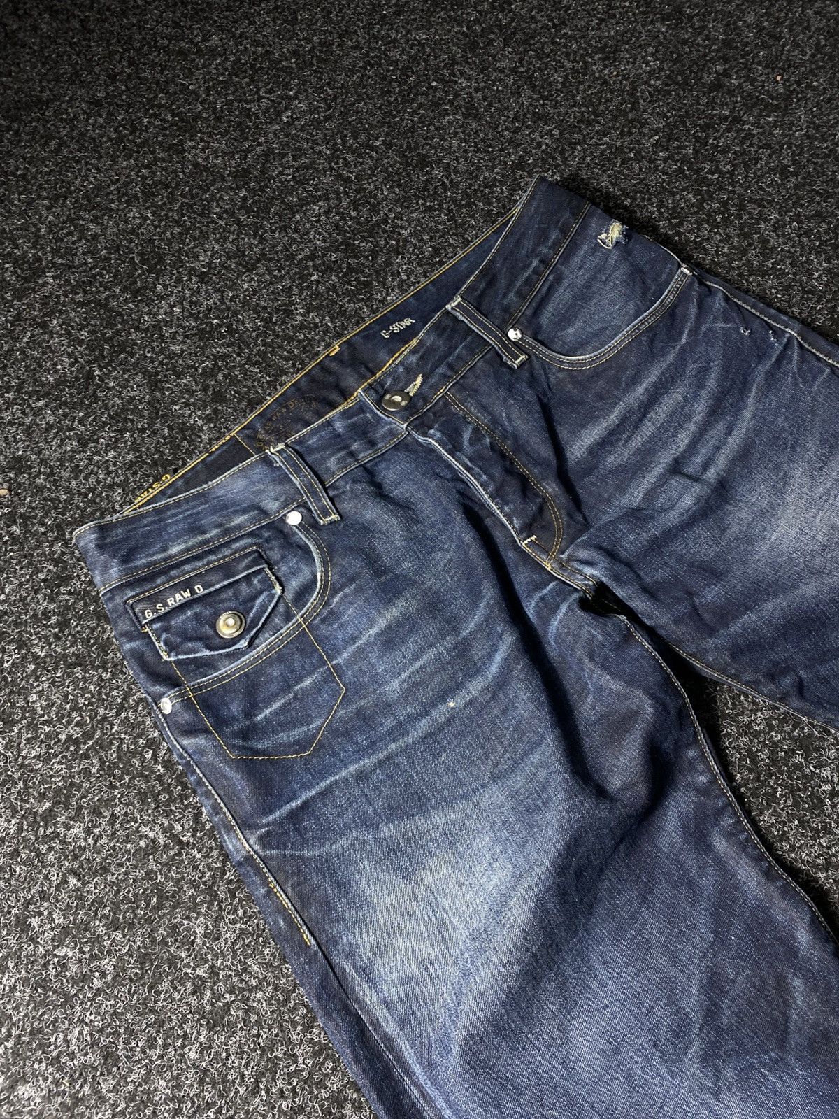 G-Star × If Six Was Nine × Vintage Vintage Y2K Raw G-Star baggy denim pants Jeans Size US 32 / EU 48 - 6 Thumbnail