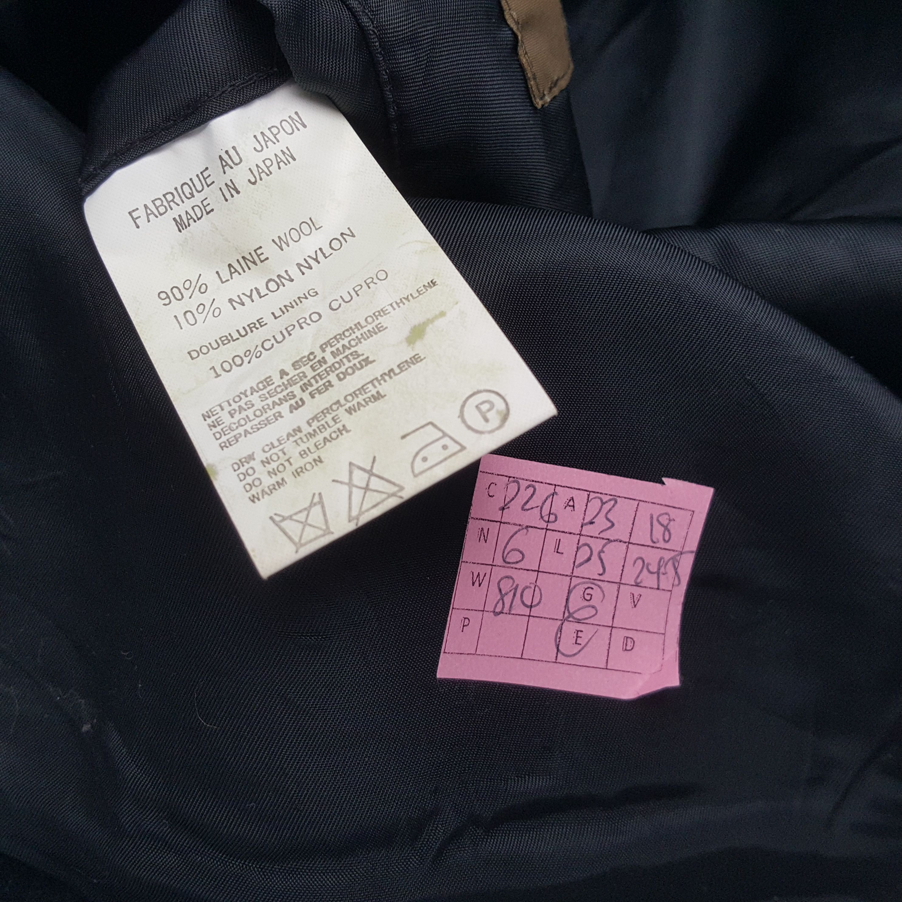 Yohji Yamamoto Y'S FOR MEN by YOHJI YAMAMOTO Fashion Designer Custom Jacket Size US L / EU 52-54 / 3 - 8 Thumbnail