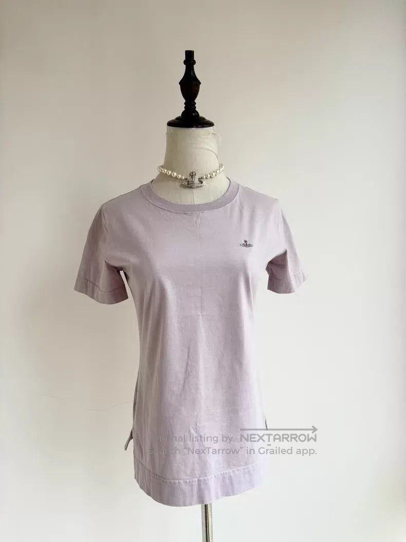 Vivienne Westwood Vivienne Westwood Light Purple Small Saturn Short Sleeve S Size M / US 6-8 / IT 42-44 - 1 Thumbnail