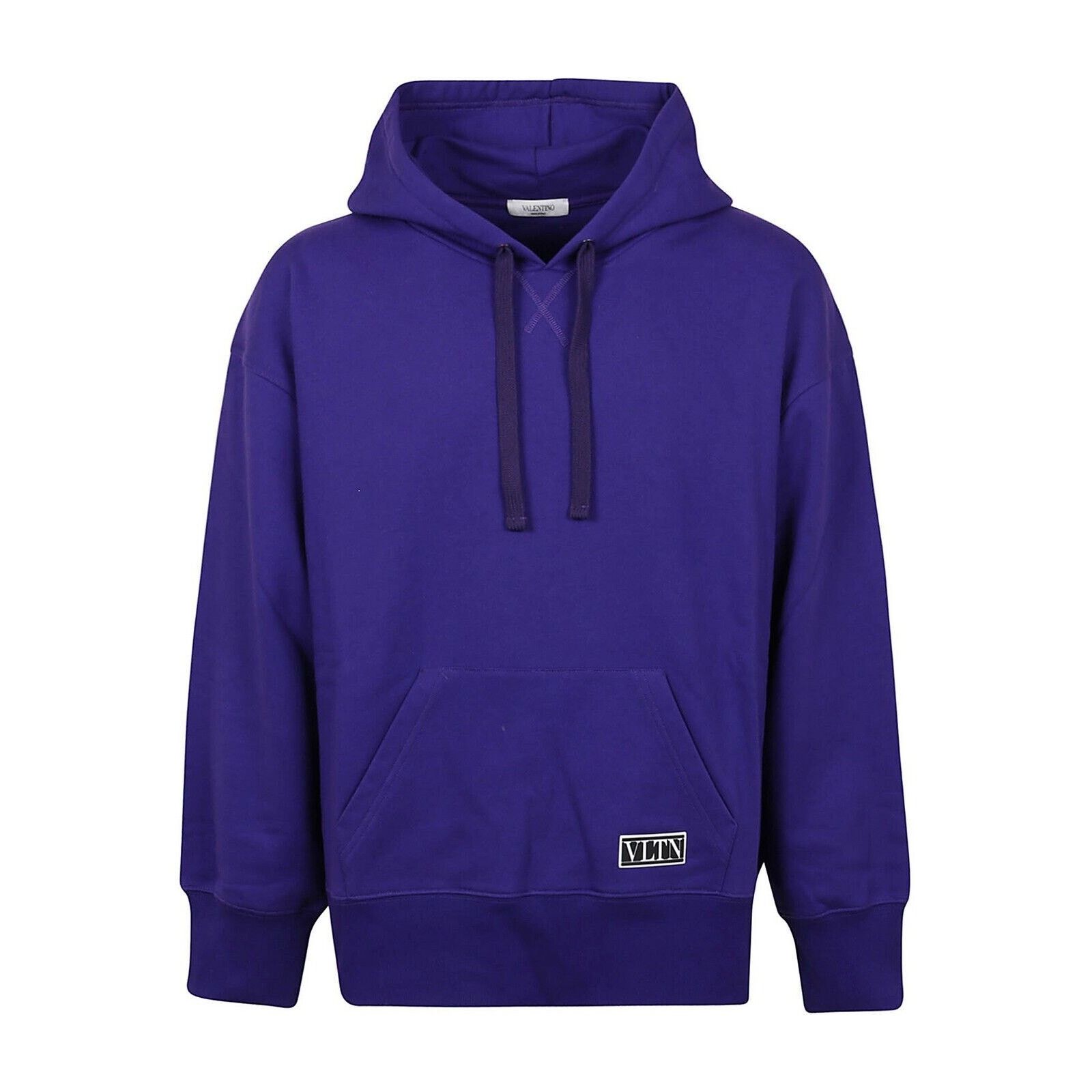 Valentino Valentino Purple Oversize Long Sleeve Hoodie Pocket VLTN Size US XL / EU 56 / 4 - 1 Thumbnail