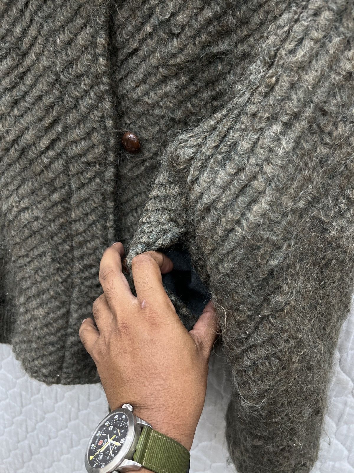 Burberry 🔥🔥🔥STEALS VTG BURBERRYS BOMBER WOOL JACKET Size S / US 4 / IT 40 - 13 Thumbnail