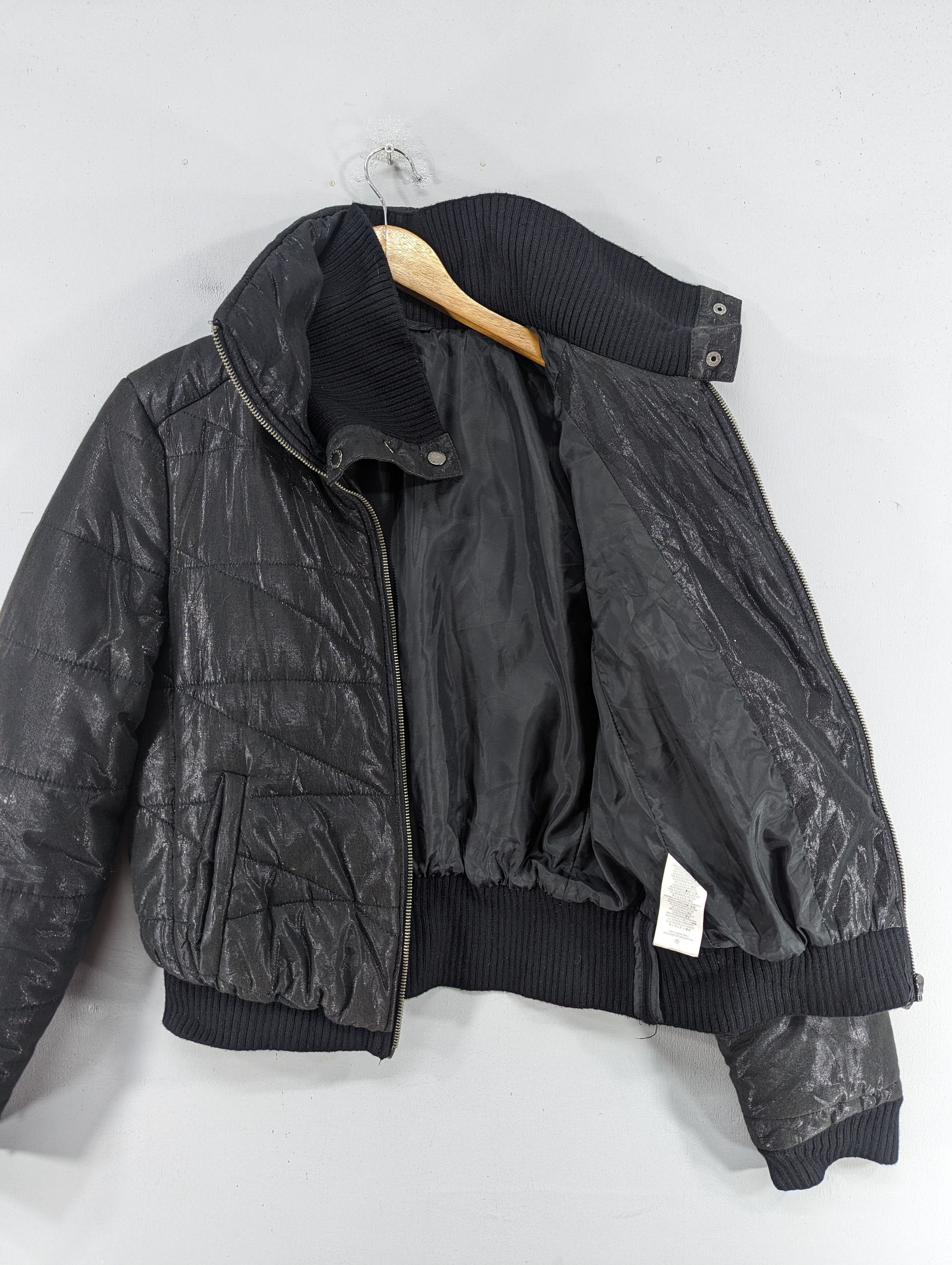Armani Exchange Armani Exchange Standing Neck Shiny Textured Down Jacket Size L / US 10 / IT 46 - 11 Thumbnail
