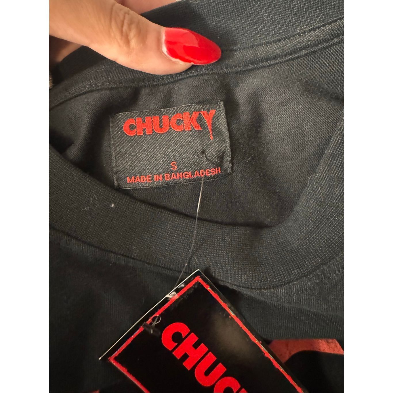 Other Chucky Graphic T-Shirt Men’s Size S Black Horror Movie Tee G Size US S / EU 44-46 / 1 - 3 Thumbnail