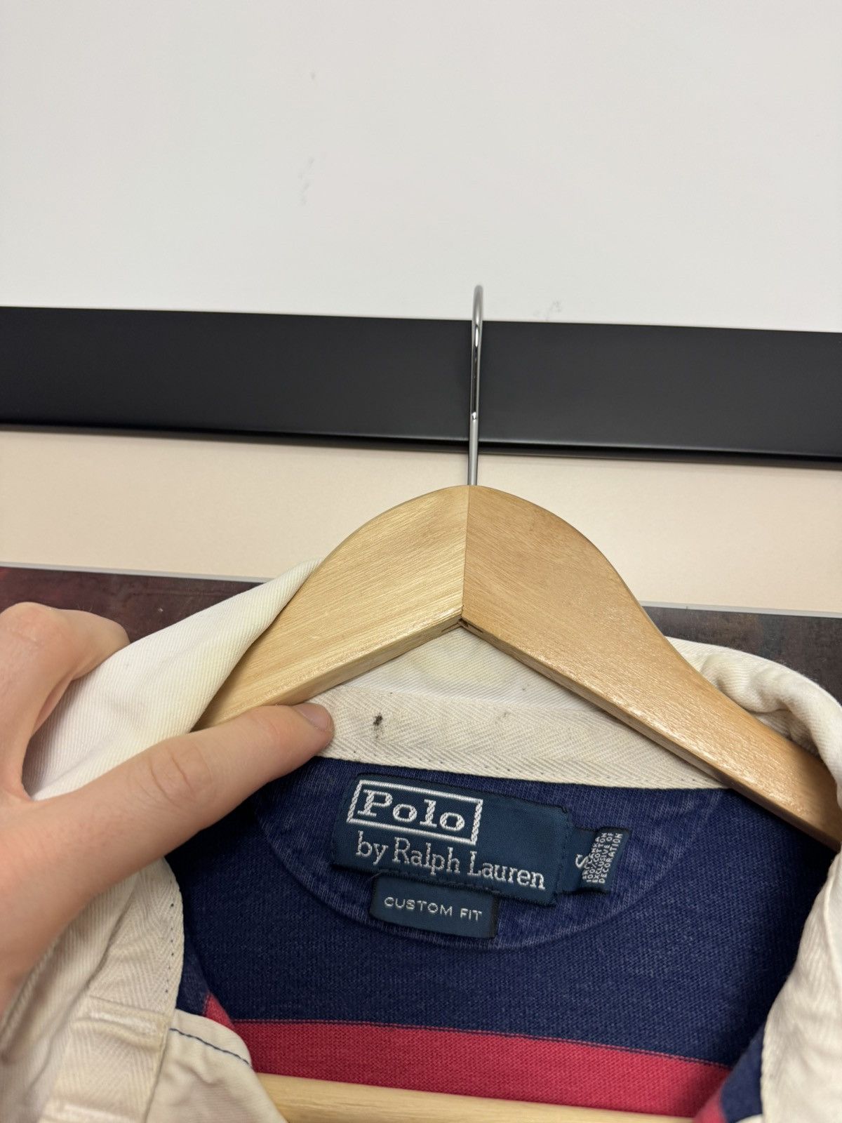 Ralph Lauren Polo Ralph Lauren Vintage Rugby Longsleeve Striped Hype ...