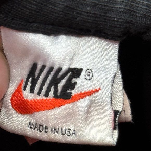 Nike Vintage 1990s Made in USA Nike Polo black shirt Size US XL / EU 56 / 4 - 4 Thumbnail