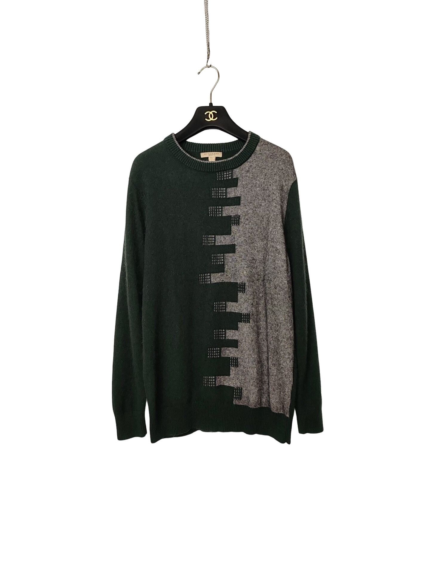 Burberry Burberry Brit Cashmere Geometric Sweater Size S Size US S / EU 44-46 / 1 - 1 Thumbnail